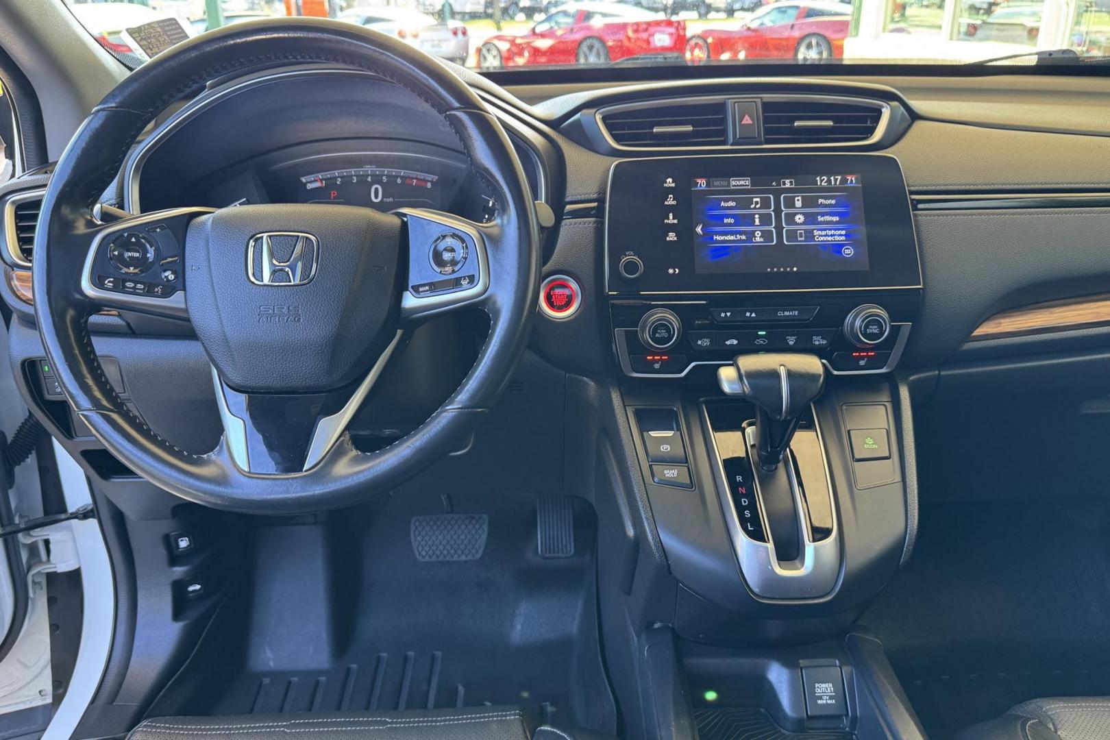 2019 Pearl White /Black Honda CR-V EX-L (JHLRW2H85KX) with an 4 Cyl 1.5 Liter Turbo engine, Automatic transmission, located at 2304 W. Main St., Boise, ID, 83702, (208) 342-7777, 43.622105, -116.218658 - New Tires! Nicely Optioned! Ready To Go! - Photo#14