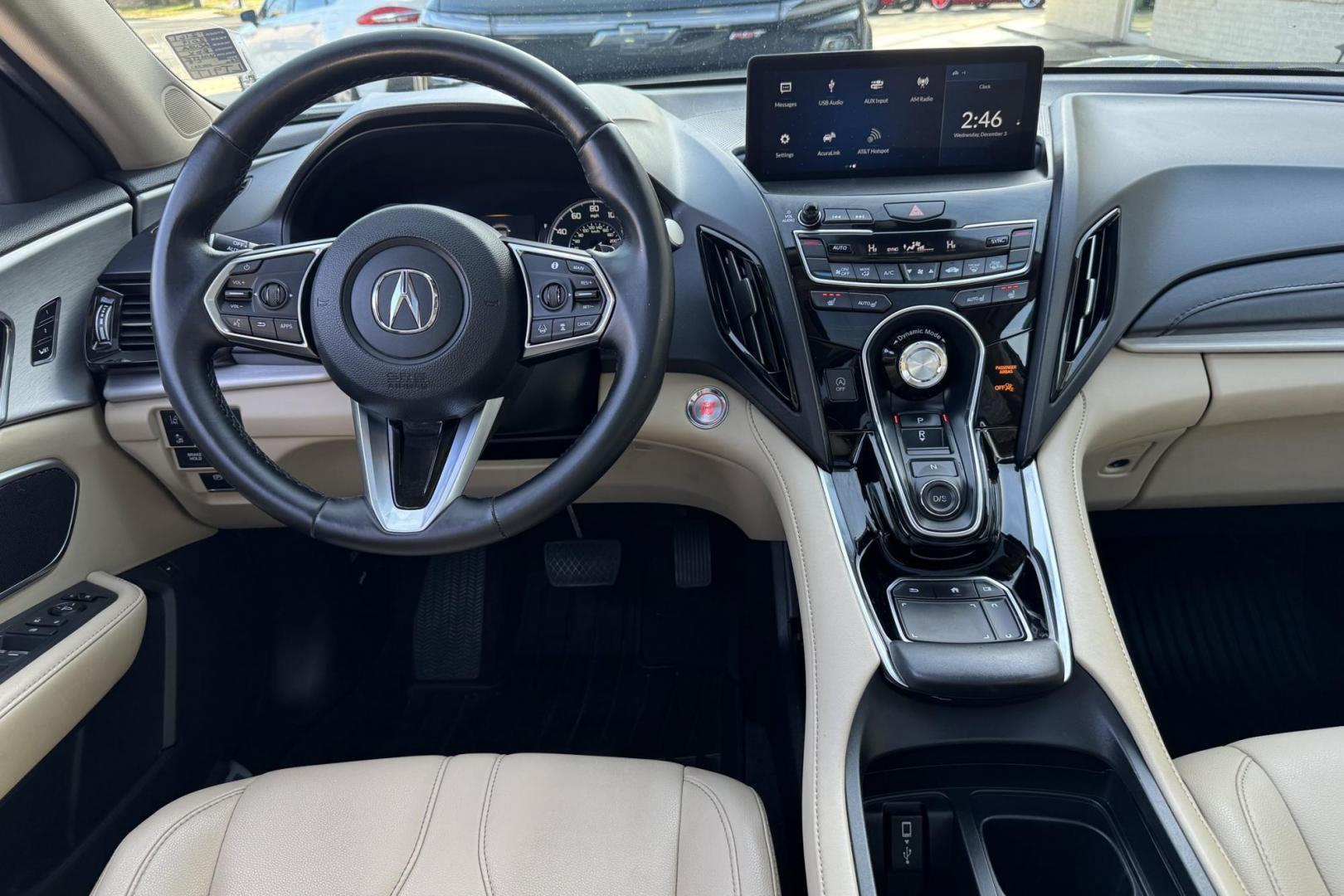 2019 White Diamond Pearl /Parchment Acura RDX SH-AWD (5J8TC2H37KL) with an 4 Cyl 2.0 Liter Turbo engine, Automatic 10 Speed transmission, located at 2304 W. Main St., Boise, ID, 83702, (208) 342-7777, 43.622105, -116.218658 - Highly Optioned And Fun To Drive! - Photo#17