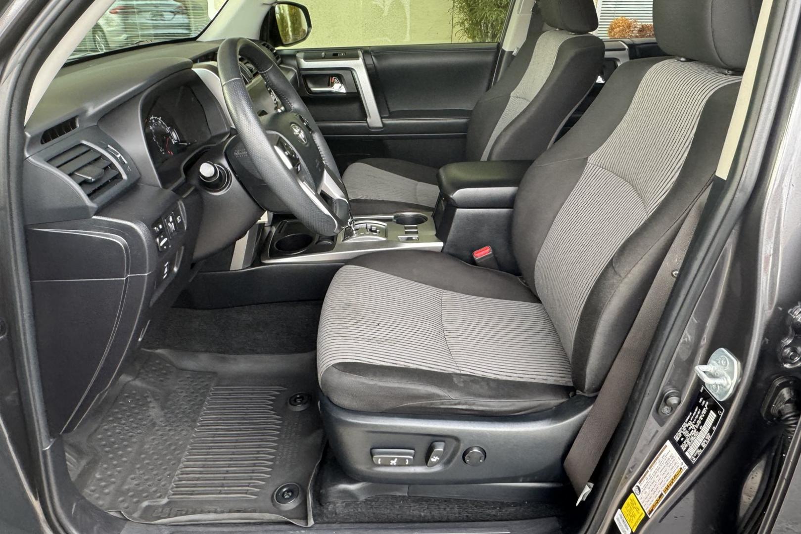 2021 Magnetite Gray Metallic /Black Toyota 4Runner SR5 (JTEEU5JR8M5) with an V6 4.0 Liter engine, Automatic transmission, located at 2304 W. Main St., Boise, ID, 83702, (208) 342-7777, 43.622105, -116.218658 - 3rd Row Seating! Two Wheel Drive! Clean! - Photo#8