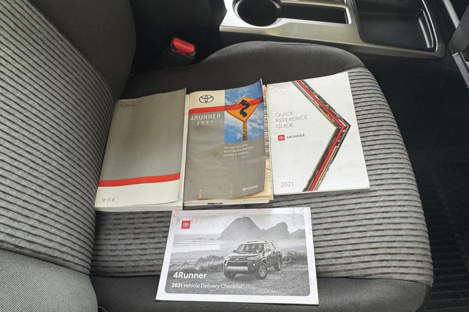 2021 Magnetite Gray Metallic /Black Toyota 4Runner SR5 (JTEEU5JR8M5) with an V6 4.0 Liter engine, Automatic transmission, located at 2304 W. Main St., Boise, ID, 83702, (208) 342-7777, 43.622105, -116.218658 - 3rd Row Seating! Two Wheel Drive! Clean! - Photo#15