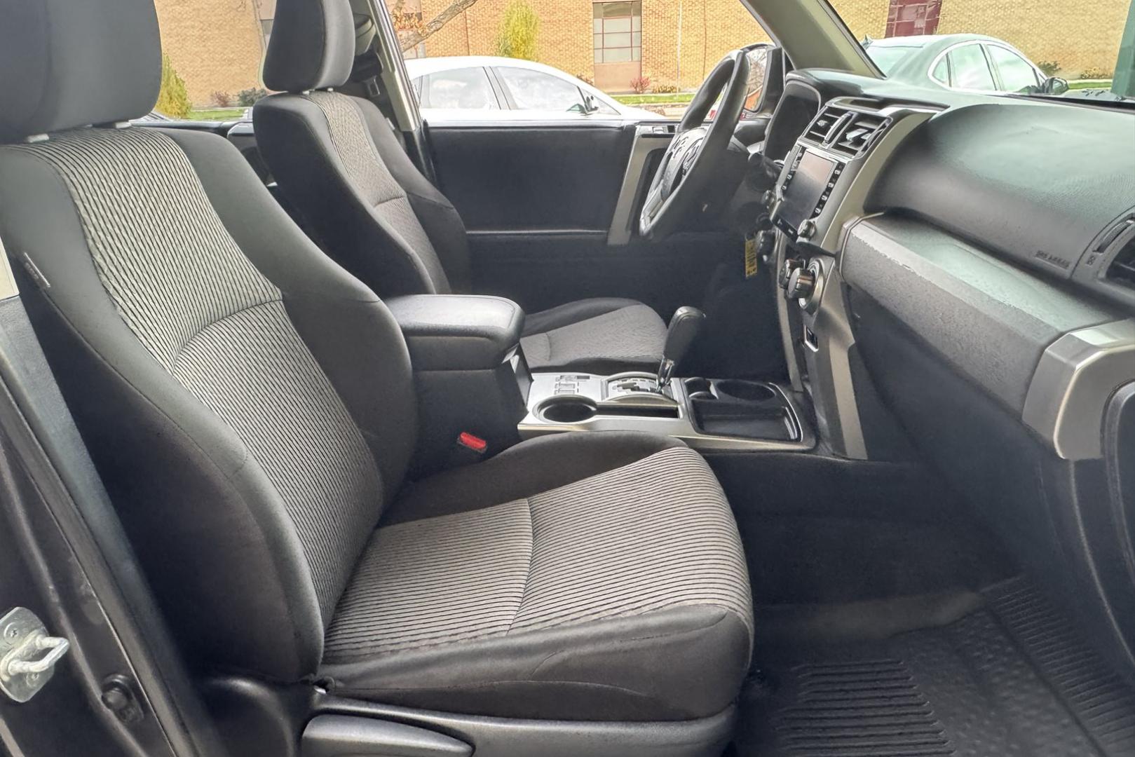 2021 Magnetite Gray Metallic /Black Toyota 4Runner SR5 (JTEEU5JR8M5) with an V6 4.0 Liter engine, Automatic transmission, located at 2304 W. Main St., Boise, ID, 83702, (208) 342-7777, 43.622105, -116.218658 - 3rd Row Seating! Two Wheel Drive! Clean! - Photo#16