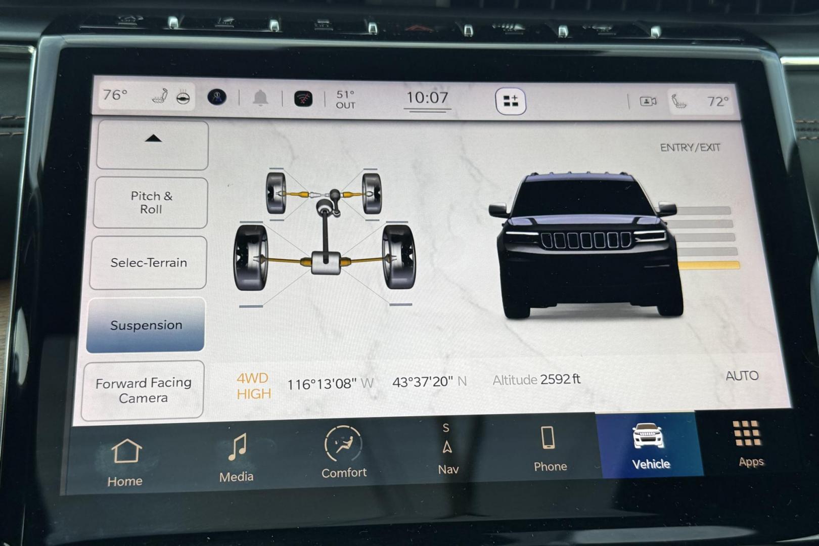 2021 Bright White Clear /Global Black Jeep Grand Cherokee L Summit Reserve (1C4RJKEG4M8) with an V6 3.6 Liter engine, Automatic 8 Speed transmission, located at 2304 W. Main St., Boise, ID, 83702, (208) 342-7777, 43.622105, -116.218658 - Massaging Seats! Highly Optioned! Loaded With Safety And Comfort Features! - Photo#15