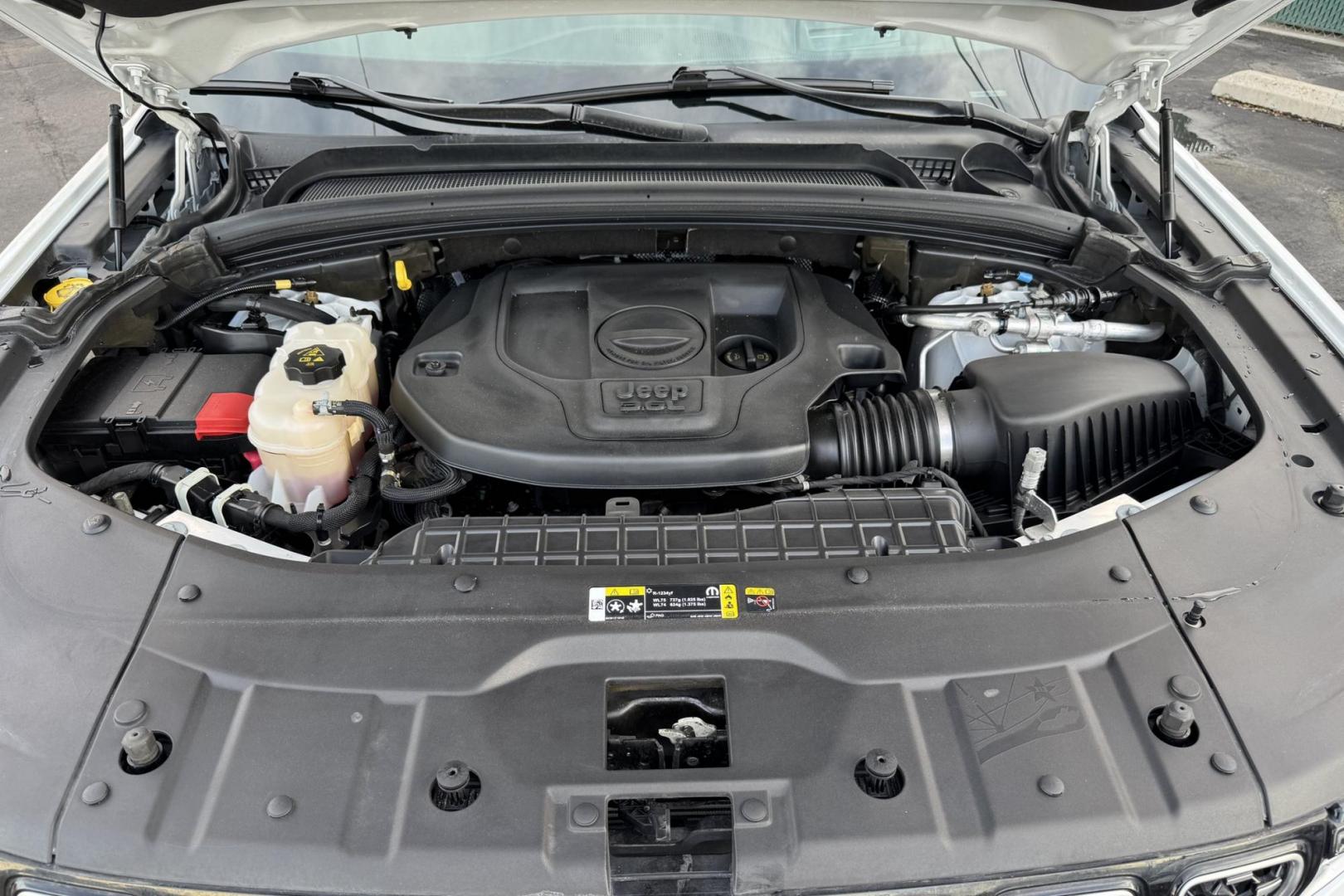 2021 Bright White Clear /Global Black Jeep Grand Cherokee L Summit Reserve (1C4RJKEG4M8) with an V6 3.6 Liter engine, Automatic 8 Speed transmission, located at 2304 W. Main St., Boise, ID, 83702, (208) 342-7777, 43.622105, -116.218658 - Massaging Seats! Highly Optioned! Loaded With Safety And Comfort Features! - Photo#28