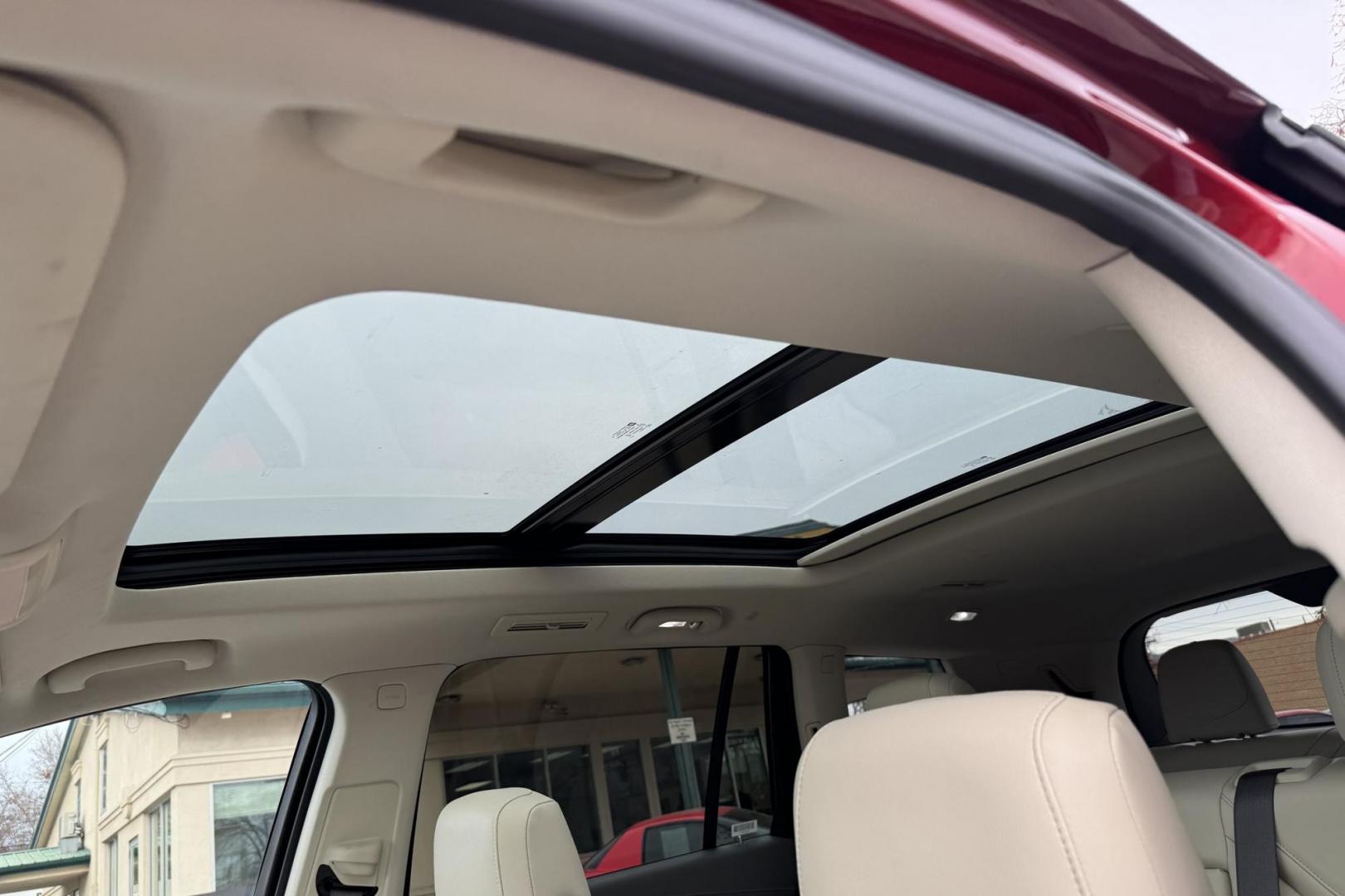 2024 Crystal Red /Cashmere Cadillac XT6 Premium Luxury (1GYKPDRS2RZ) with an V6 3.5 Liter engine, Automatic 9 Speed transmission, located at 2304 W. Main St., Boise, ID, 83702, (208) 342-7777, 43.622105, -116.218658 - 7 Passenger! Power Rear Third Row! Push Button Fold Down Second Row! Ready To Go! - Photo#6