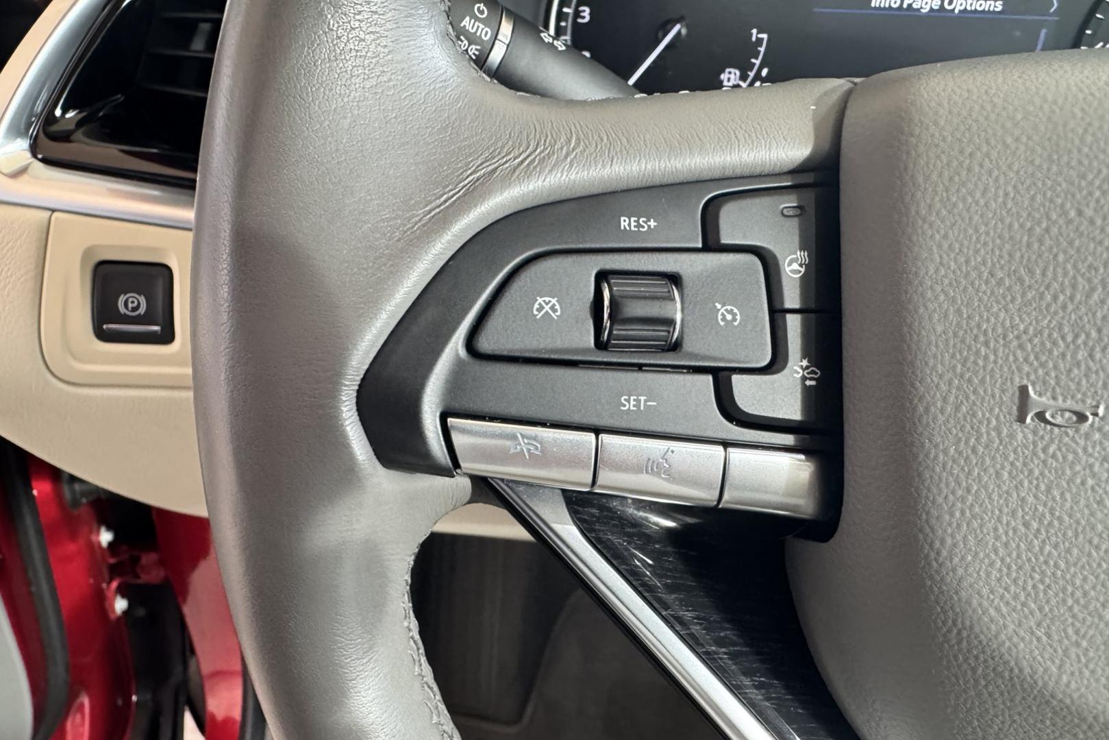 2024 Crystal Red /Cashmere Cadillac XT6 Premium Luxury (1GYKPDRS2RZ) with an V6 3.5 Liter engine, Automatic 9 Speed transmission, located at 2304 W. Main St., Boise, ID, 83702, (208) 342-7777, 43.622105, -116.218658 - 7 Passenger! Power Rear Third Row! Push Button Fold Down Second Row! Ready To Go! - Photo#17