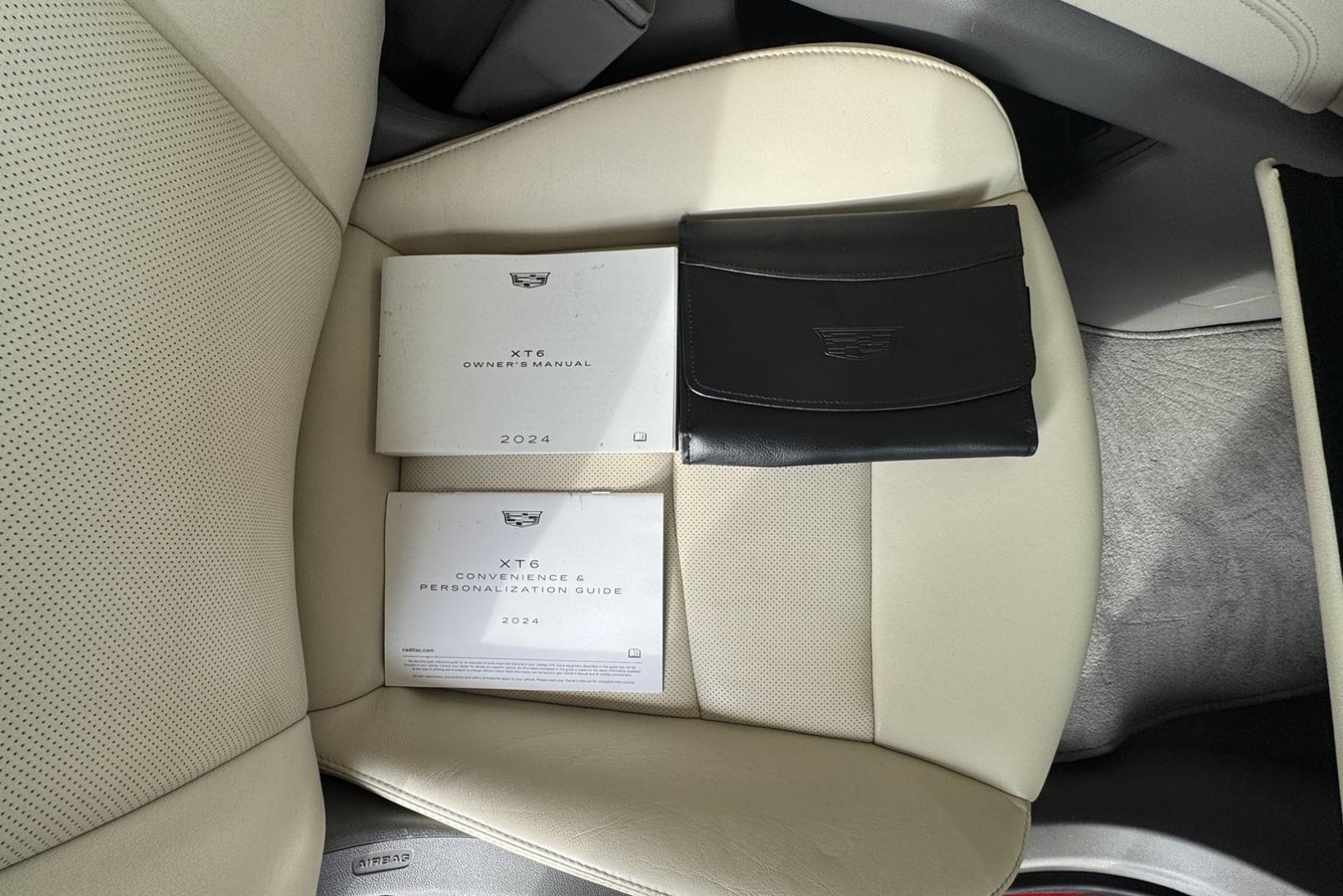 2024 Crystal Red /Cashmere Cadillac XT6 Premium Luxury (1GYKPDRS2RZ) with an V6 3.5 Liter engine, Automatic 9 Speed transmission, located at 2304 W. Main St., Boise, ID, 83702, (208) 342-7777, 43.622105, -116.218658 - 7 Passenger! Power Rear Third Row! Push Button Fold Down Second Row! Ready To Go! - Photo#25