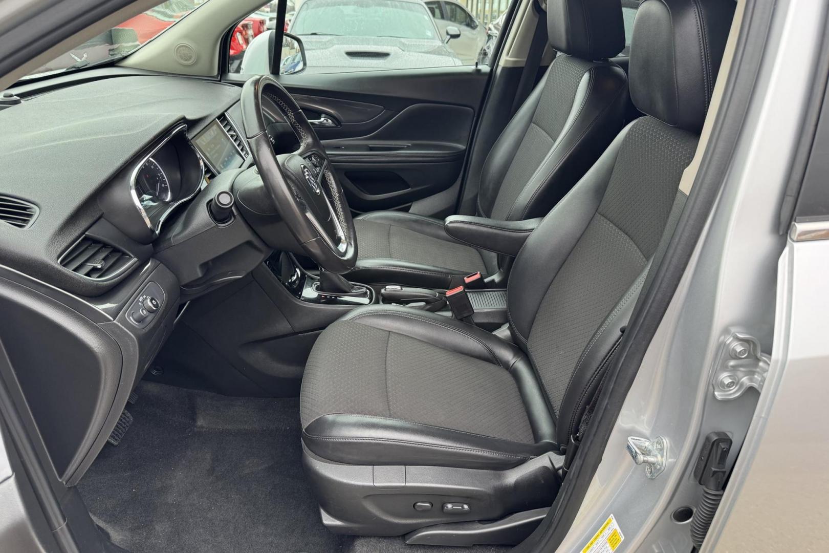 2018 Silver /Black Buick Encore Preferred (KL4CJASB3JB) with an 4 Cyl 1.4 Liter Turbo engine, Automatic 6 Speed transmission, located at 2304 W. Main St., Boise, ID, 83702, (208) 342-7777, 43.622105, -116.218658 - Great Fuel Economy! - Photo#5