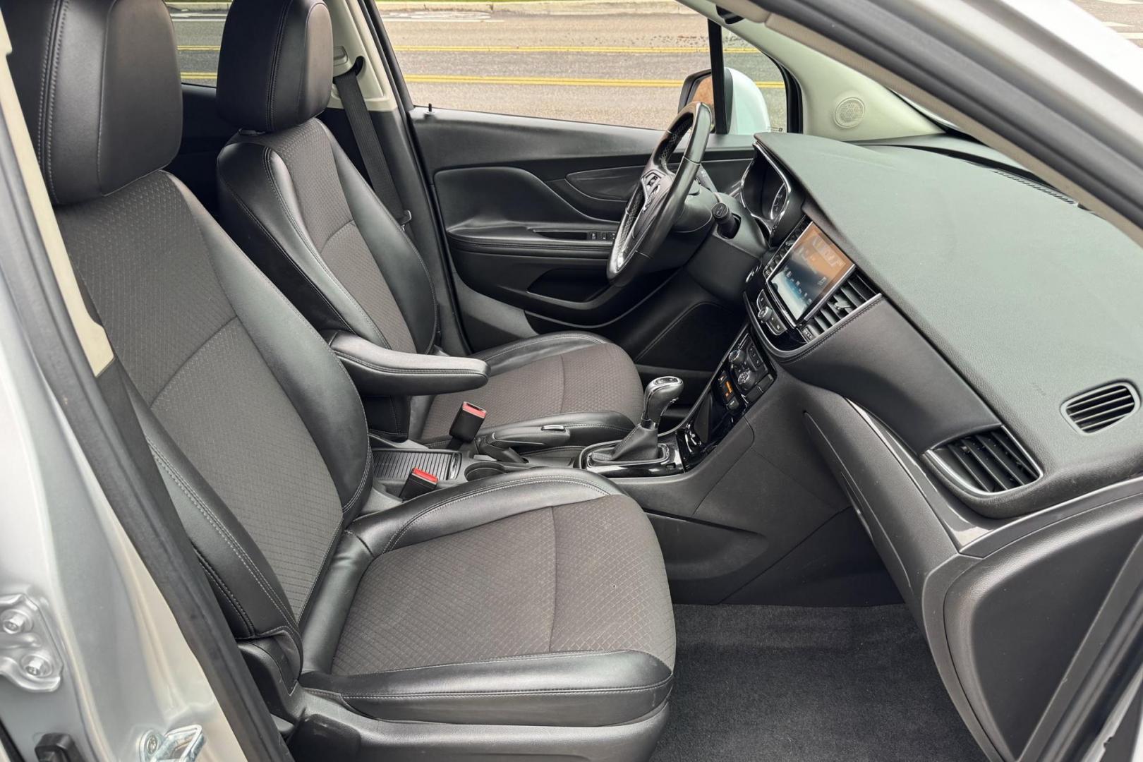 2018 Silver /Black Buick Encore Preferred (KL4CJASB3JB) with an 4 Cyl 1.4 Liter Turbo engine, Automatic 6 Speed transmission, located at 2304 W. Main St., Boise, ID, 83702, (208) 342-7777, 43.622105, -116.218658 - Great Fuel Economy! - Photo#15