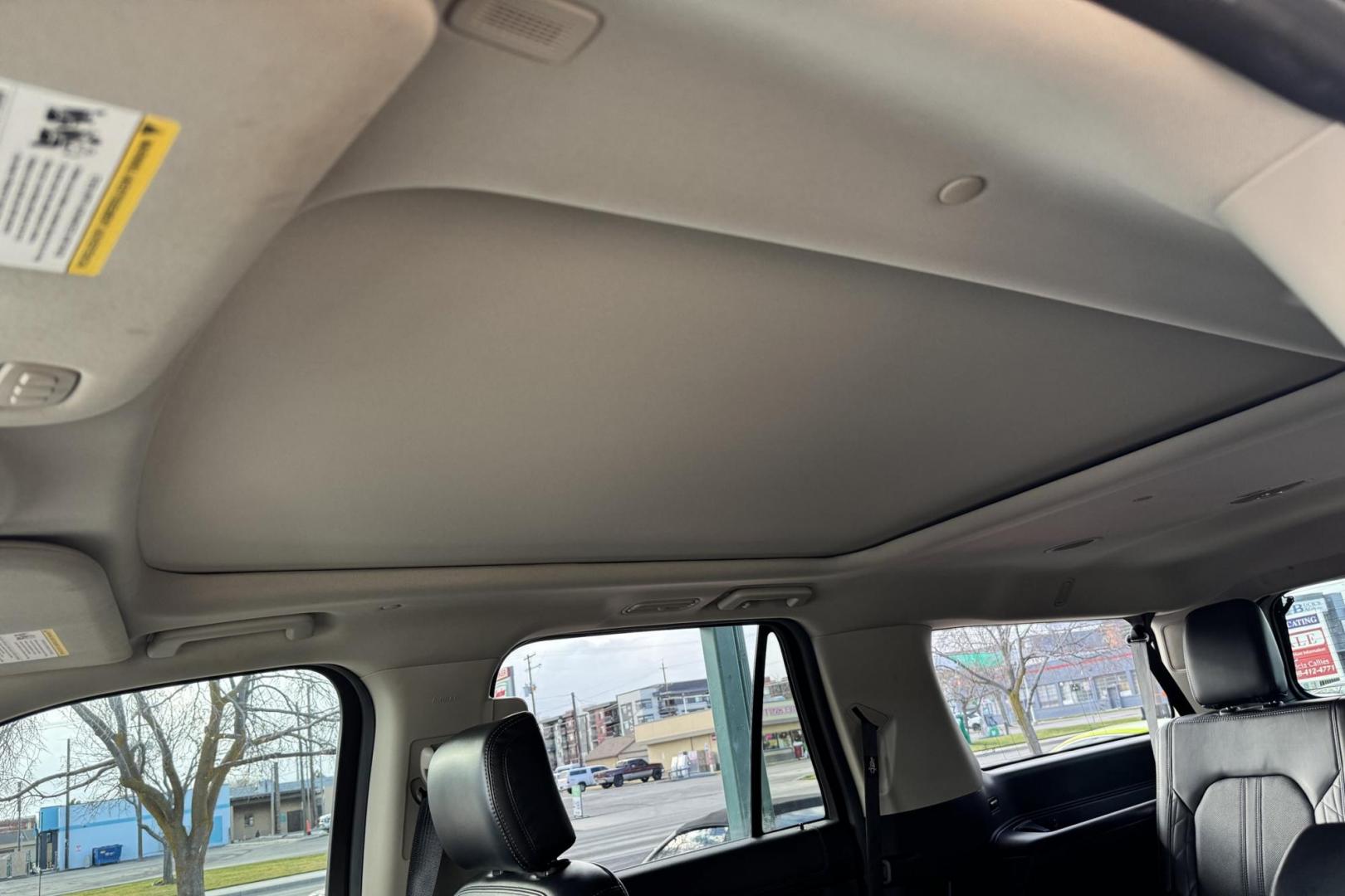 2019 White /Black Ford Expedition Max Platinum (1FMJK1MT9KE) with an V6 3.5 Liter Twin Turbo engine, Automatic 10 Speed transmission, located at 2304 W. Main St., Boise, ID, 83702, (208) 342-7777, 43.622105, -116.218658 - 7 Passenger! 4 Captains Chairs! Loaded With Comfort And Safety Features! - Photo#19