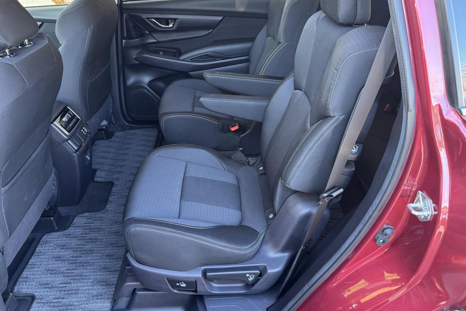 2024 Crimson Red Pearl /Black Subaru Ascent Premium (4S4WMAED9R3) with an H4 2.4 Liter Turbo engine, Automatic transmission, located at 2304 W. Main St., Boise, ID, 83702, (208) 342-7777, 43.622105, -116.218658 - 7 Passenger! Great In The Snow! Remaining Factory Warranty! - Photo#10