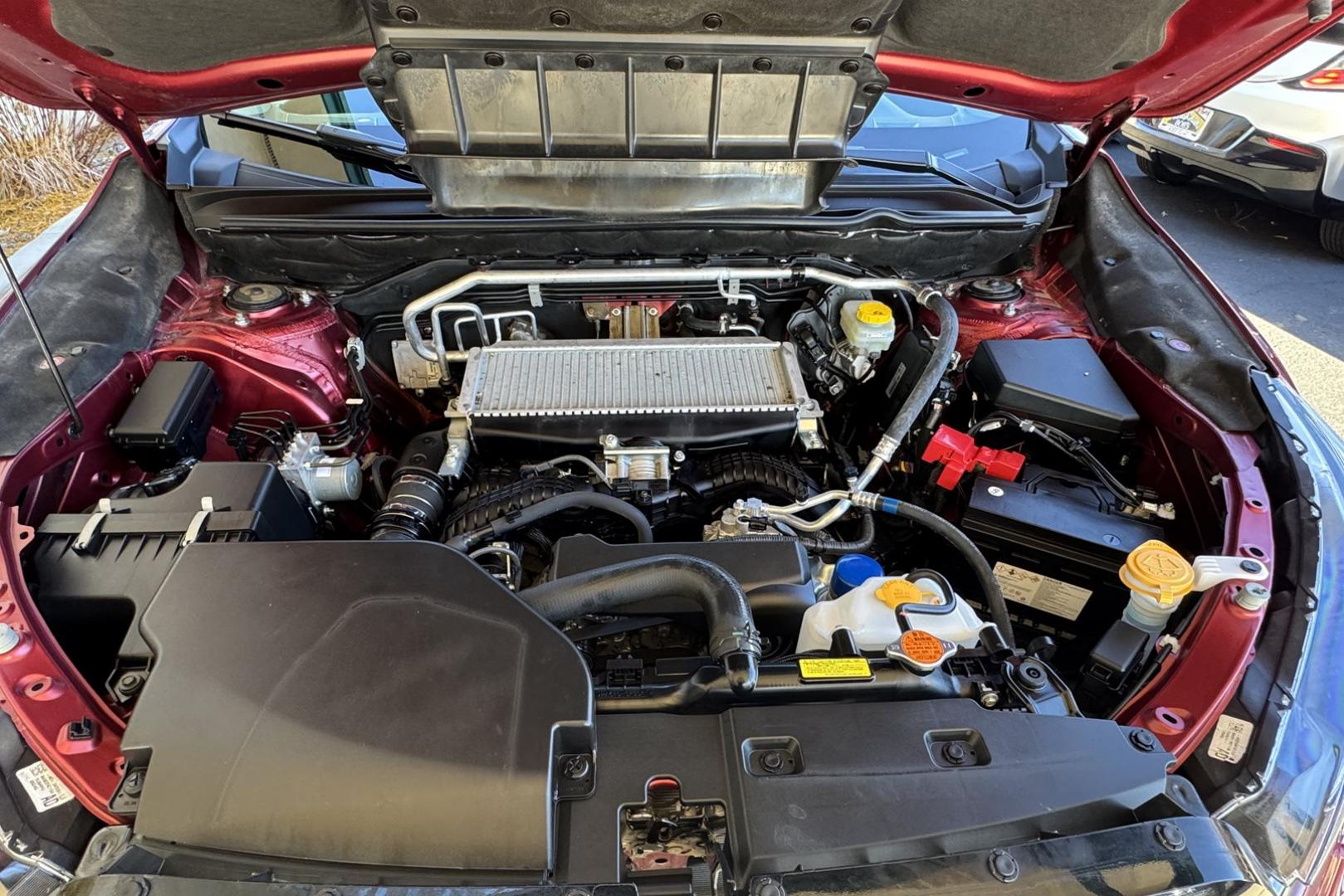 2024 Crimson Red Pearl /Black Subaru Ascent Premium (4S4WMAED9R3) with an H4 2.4 Liter Turbo engine, Automatic transmission, located at 2304 W. Main St., Boise, ID, 83702, (208) 342-7777, 43.622105, -116.218658 - 7 Passenger! Great In The Snow! Remaining Factory Warranty! - Photo#16