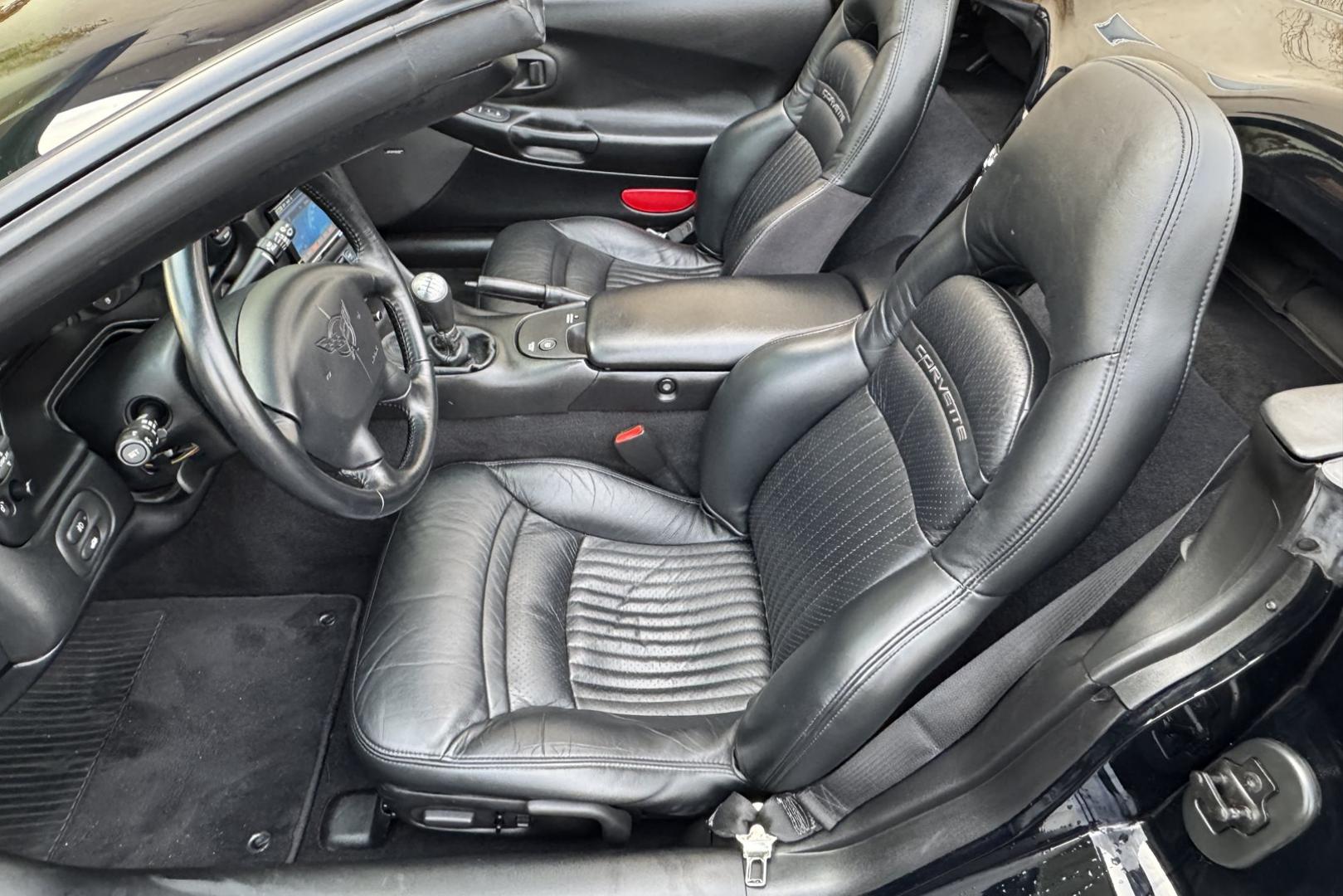 2001 Black /Black Chevrolet Corvette (1G1YY32G615) with an V8 5.7 Liter Supercharger engine, 6 Speed Manual transmission, located at 2304 W. Main St., Boise, ID, 83702, (208) 342-7777, 43.622105, -116.218658 - High Horse Power! Low Mileage, Supercharged And Clean! - Photo#7