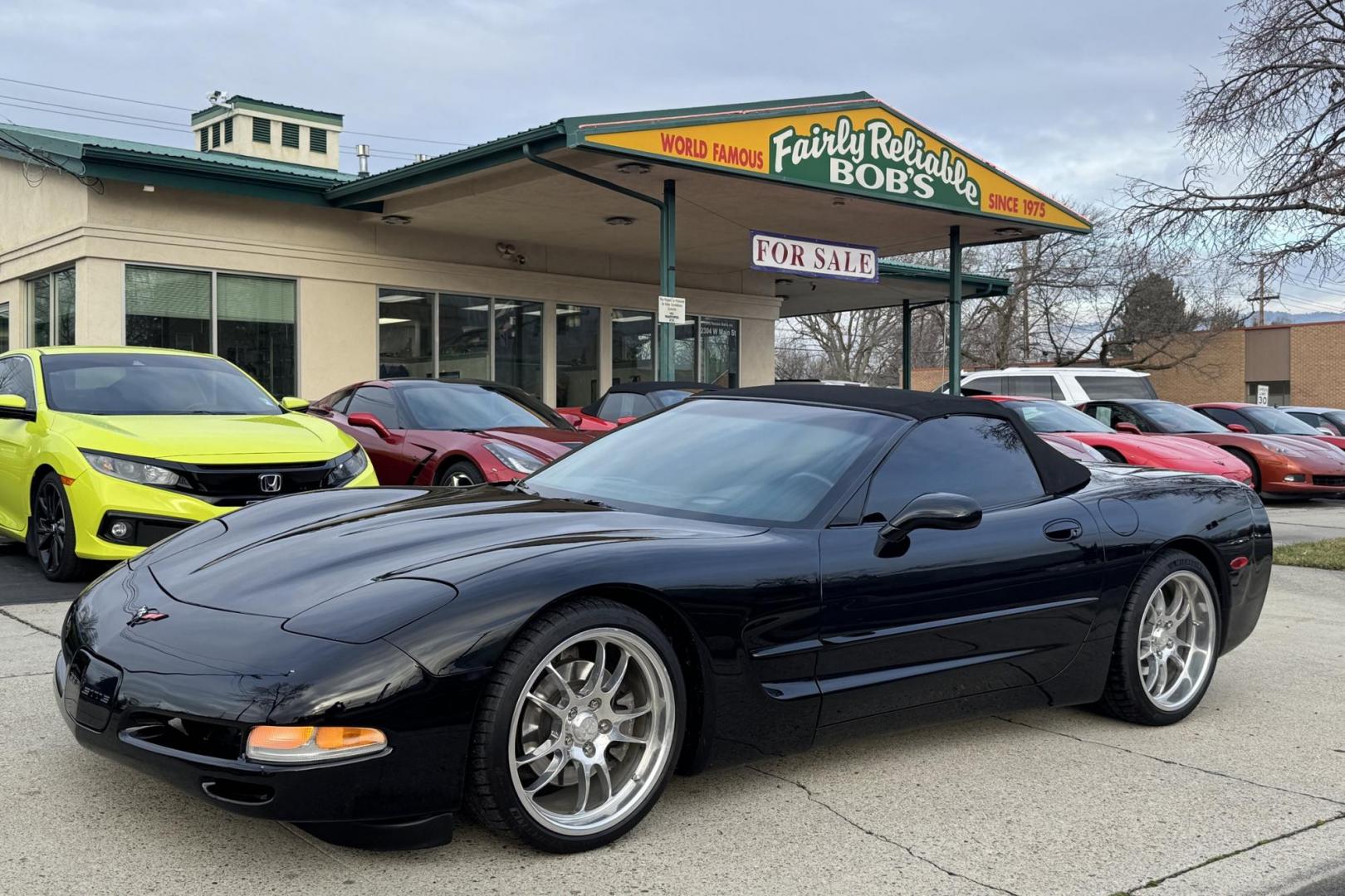 2001 Black /Black Chevrolet Corvette (1G1YY32G615) with an V8 5.7 Liter Supercharger engine, 6 Speed Manual transmission, located at 2304 W. Main St., Boise, ID, 83702, (208) 342-7777, 43.622105, -116.218658 - High Horse Power! Low Mileage, Supercharged And Clean! - Photo#17