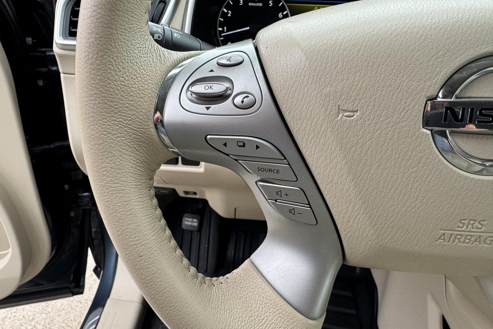 2015 Arctic Blue Metallic /Beige Nissan Murano Platinum (5N1AZ2MHXFN) with an V6 3.5 Liter engine, Automatic transmission, located at 2304 W. Main St., Boise, ID, 83702, (208) 342-7777, 43.622105, -116.218658 - Stunning And Highly Optioned! - Photo#14