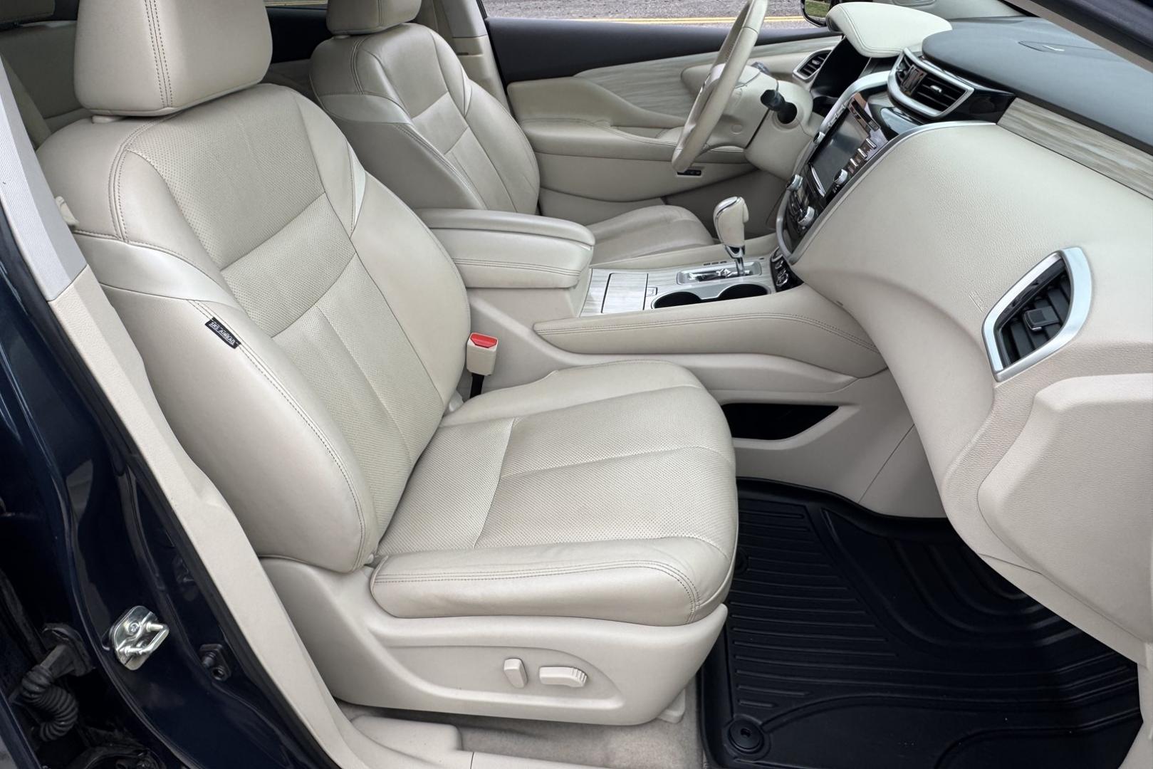 2015 Arctic Blue Metallic /Beige Nissan Murano Platinum (5N1AZ2MHXFN) with an V6 3.5 Liter engine, Automatic transmission, located at 2304 W. Main St., Boise, ID, 83702, (208) 342-7777, 43.622105, -116.218658 - Stunning And Highly Optioned! - Photo#18