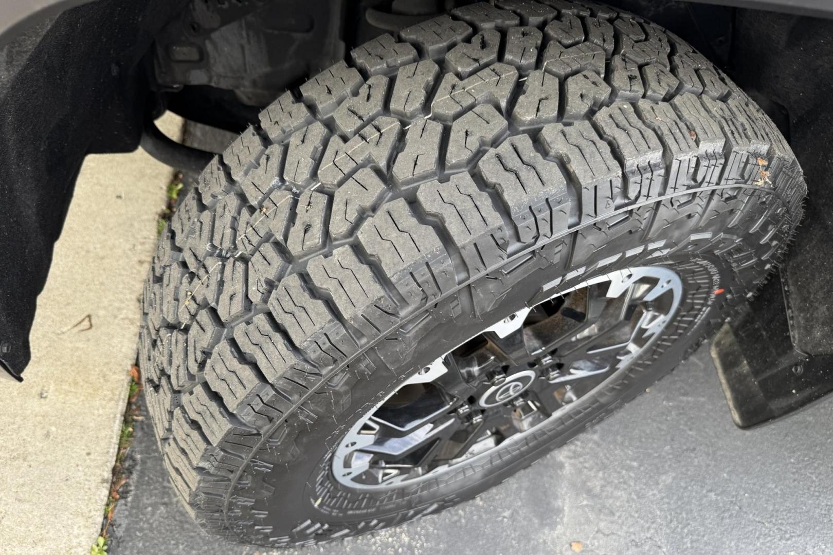 2022 Magnetic Gray Metallic /Black Toyota Tundra SR5 TRD Off Road (5TFLA5AA5NX) with an V6 3.5 Liter Twin Turbo engine, Automatic 10 Speed transmission, located at 2304 W. Main St., Boise, ID, 83702, (208) 342-7777, 43.622105, -116.218658 - Clean And Ready To Go! - Photo#13