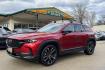 2023 Red Crystal Metallic /Black Mazda CX-50 Premium Plus (7MMVABEM3PN) with an 4 Cyl 2.5 Liter engine, Automatic 6 Speed transmission, located at 2304 W. Main St., Boise, ID, 83702, (208) 342-7777, 43.622105, -116.218658 - New Tires! Very Clean And Fun To Drive! - Photo#0