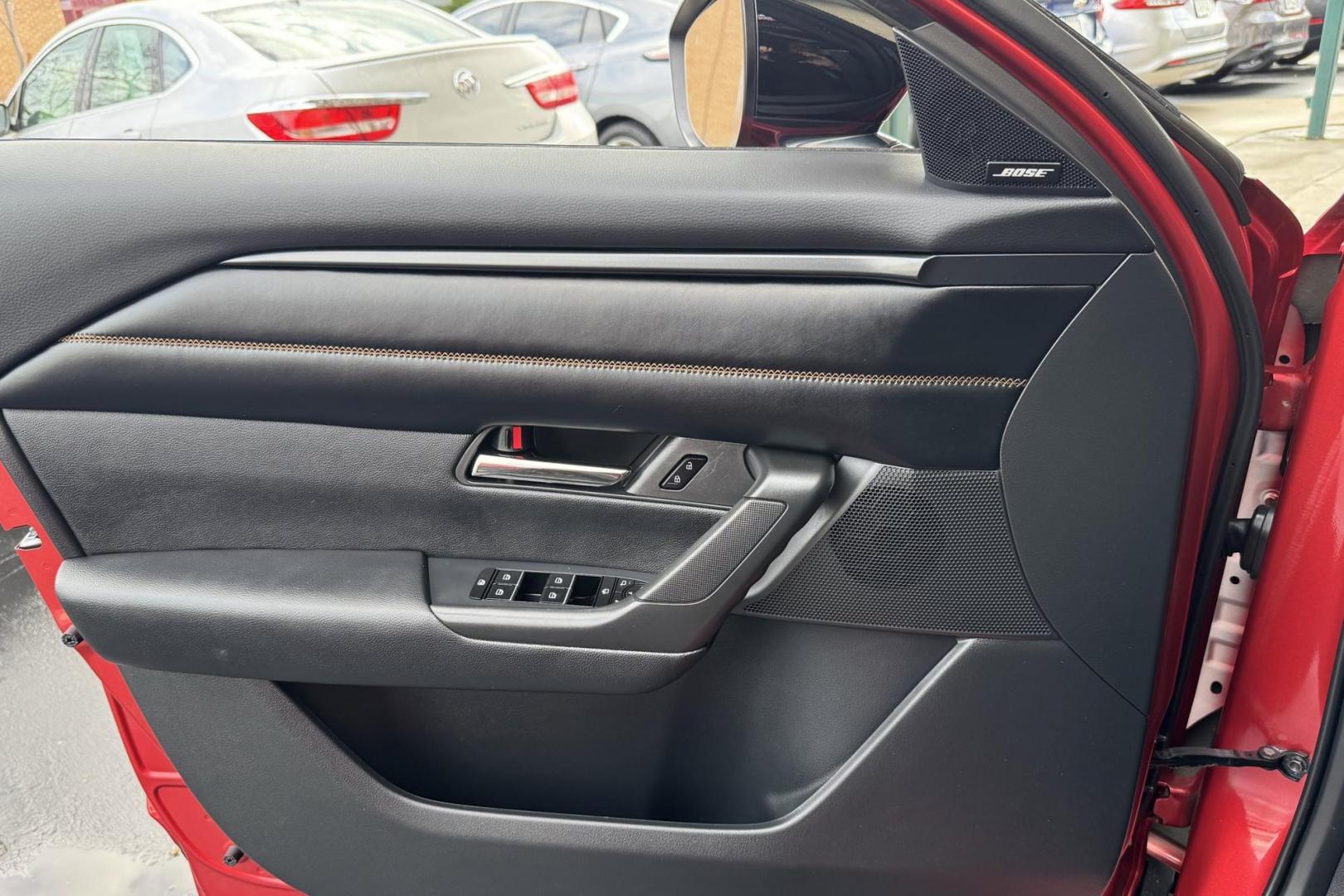 2023 Red Crystal Metallic /Black Mazda CX-50 Premium Plus (7MMVABEM3PN) with an 4 Cyl 2.5 Liter engine, Automatic 6 Speed transmission, located at 2304 W. Main St., Boise, ID, 83702, (208) 342-7777, 43.622105, -116.218658 - New Tires! Very Clean And Fun To Drive! - Photo#7