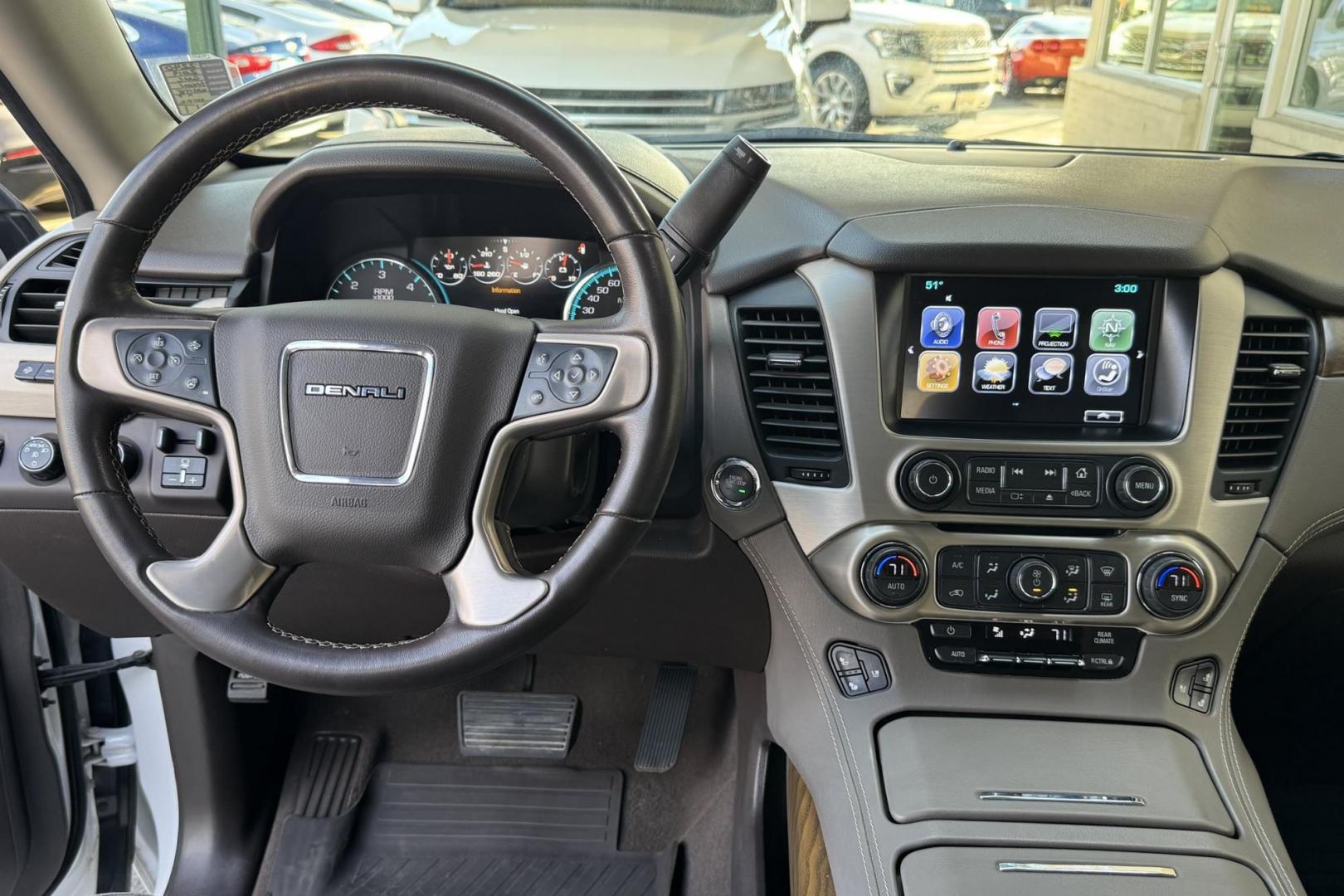 2019 White Diamond Pearl /Dune GMC Yukon Denali (1GKS2CKJ5KR) with an V8 6.2 Liter engine, Automatic 10 Speed transmission, located at 2304 W. Main St., Boise, ID, 83702, (208) 342-7777, 43.622105, -116.218658 - 7 Passenger! Power Rear 3rd Row Seating! Very, Very Nice! - Photo#15