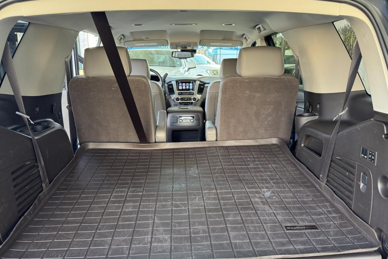 2019 White Diamond Pearl /Dune GMC Yukon Denali (1GKS2CKJ5KR) with an V8 6.2 Liter engine, Automatic 10 Speed transmission, located at 2304 W. Main St., Boise, ID, 83702, (208) 342-7777, 43.622105, -116.218658 - 7 Passenger! Power Rear 3rd Row Seating! Very, Very Nice! - Photo#17