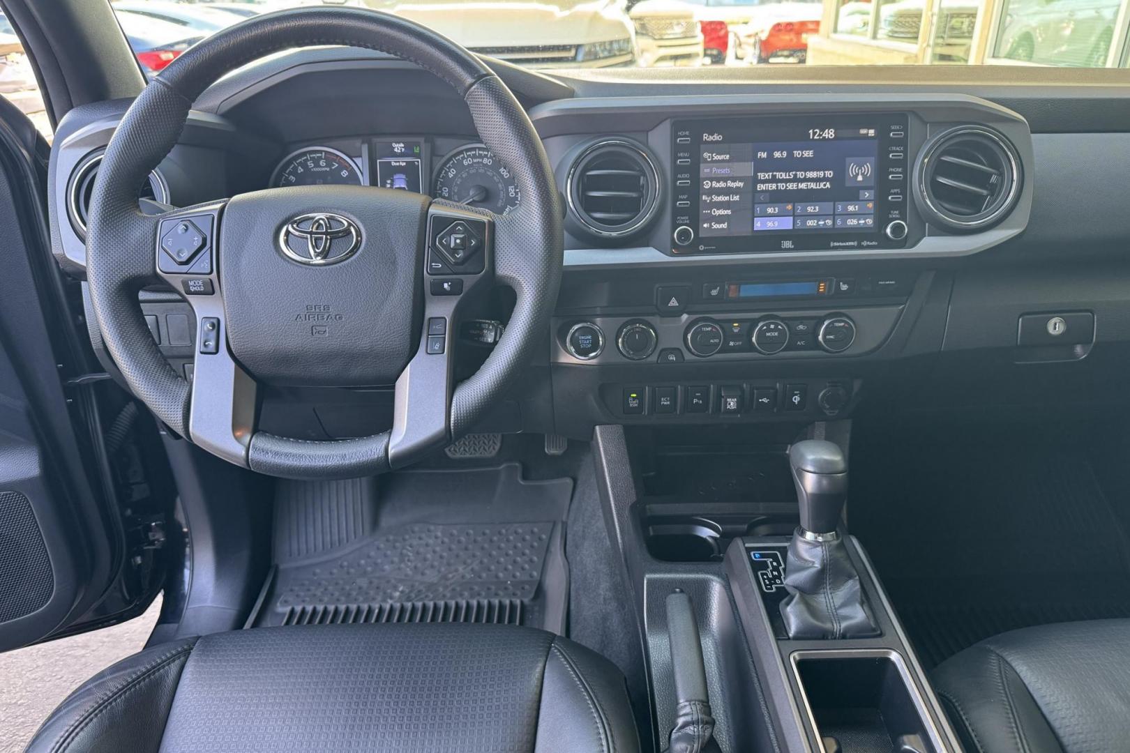 2022 Black /Black Toyota Tacoma TRD Off-Road (3TMCZ5ANXNM) with an V6 3.5 Liter engine, Automatic 6 Speed transmission, located at 2304 W. Main St., Boise, ID, 83702, (208) 342-7777, 43.622105, -116.218658 - Stunning TRD Off-Road! - Photo#14