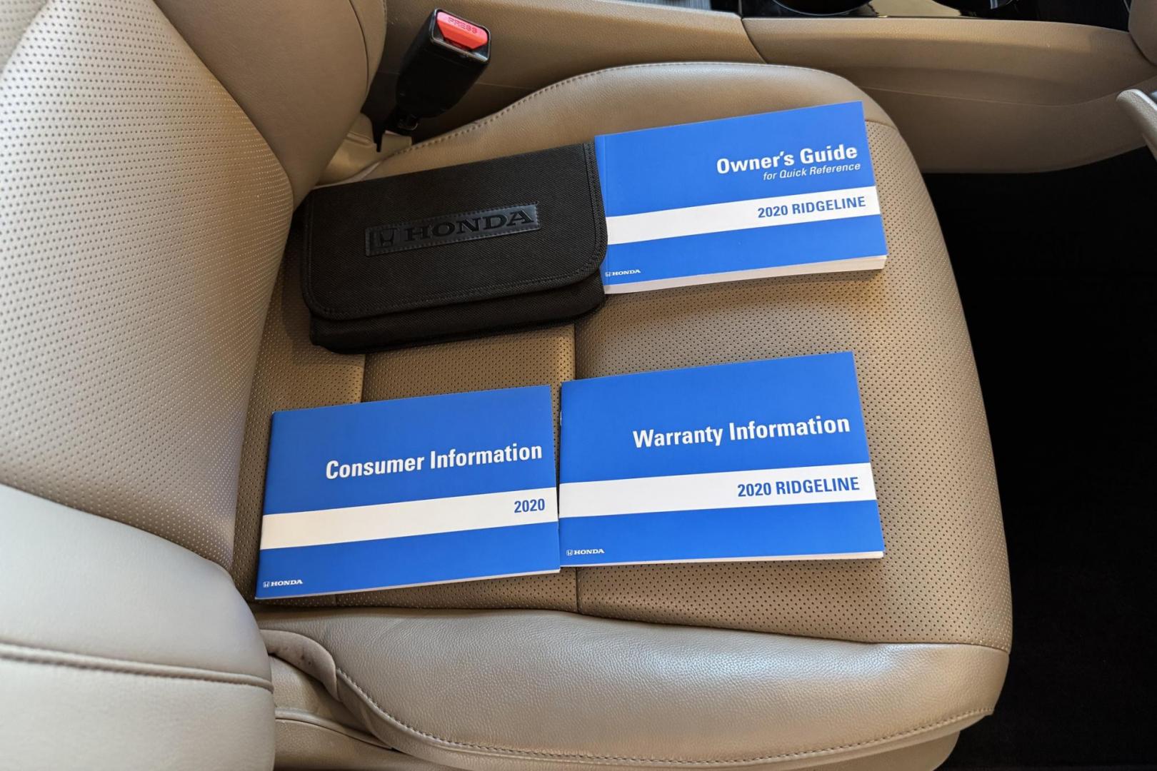 2020 White /Tan Honda Ridgeline RTL-E (5FPYK3F78LB) with an V6 3.5 Liter engine, Automatic 9 Speed transmission, located at 2304 W. Main St., Boise, ID, 83702, (208) 342-7777, 43.622105, -116.218658 - Photo#21