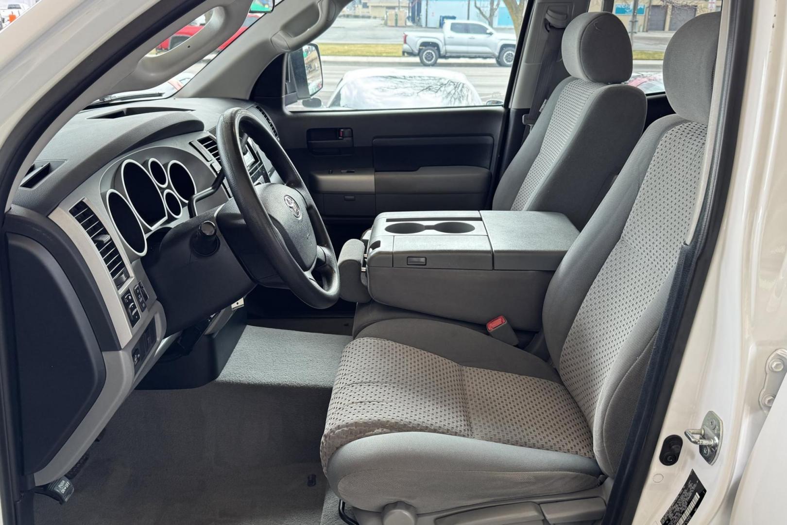 2008 White /Gray Toyota Tundra (5TFRT54148X) with an V8 4.7 Liter engine, Automatic transmission, located at 2304 W. Main St., Boise, ID, 83702, (208) 342-7777, 43.622105, -116.218658 - Great Looking Truck! Ready To Go! - Photo#9