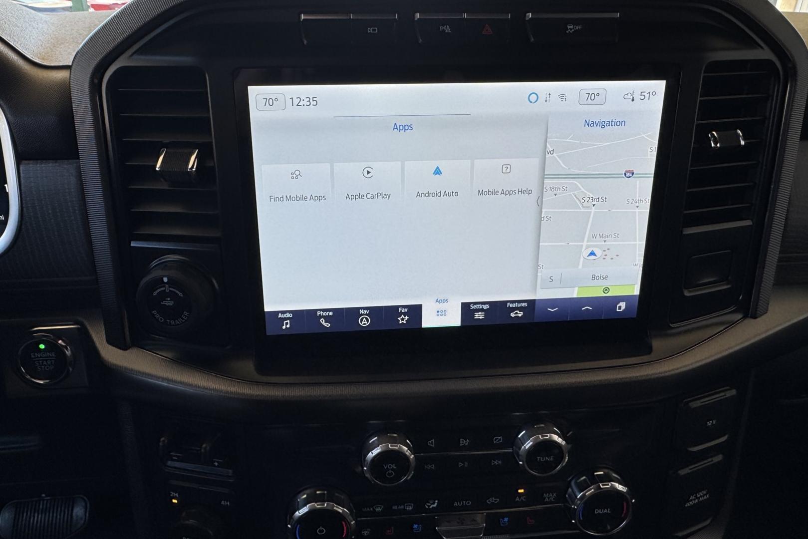 2022 Rapid Red Metallic /Black Ford F-150 Platinum (1FTFW1E85NF) with an V6 3.5 Liter EcoBoost engine, Automatic 10 Speed transmission, located at 2304 W. Main St., Boise, ID, 83702, (208) 342-7777, 43.622105, -116.218658 - Stunning And Highly Optioned! One Owner Idaho Truck! - Photo#8