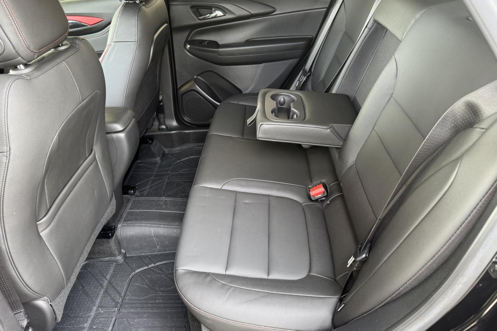 2024 Black /Black Chevrolet Trailblazer RS (KL79MUSL8RB) with an 3 Cyl 1.3 Liter Turbo engine, Automatic 9 Speed transmission, located at 2304 W. Main St., Boise, ID, 83702, (208) 342-7777, 43.622105, -116.218658 - One Owner Idaho Vehicle! Remaining Factory Warranty! - Photo#13