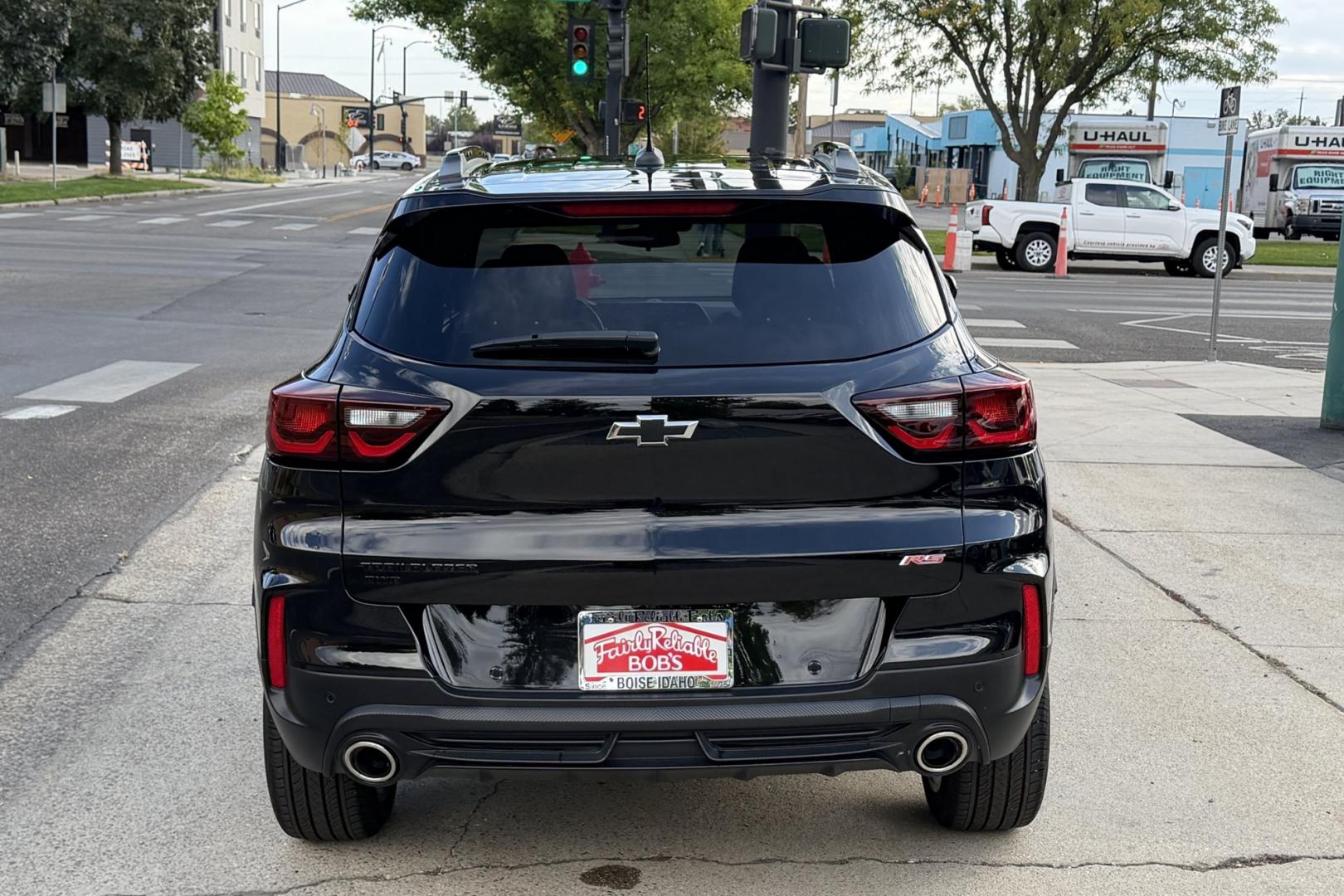 2024 Black /Black Chevrolet Trailblazer RS (KL79MUSL8RB) with an 3 Cyl 1.3 Liter Turbo engine, Automatic 9 Speed transmission, located at 2304 W. Main St., Boise, ID, 83702, (208) 342-7777, 43.622105, -116.218658 - Remaining Factory Warranty! Drives Fantastic! Great Fuel Economy Too!- Photo#3