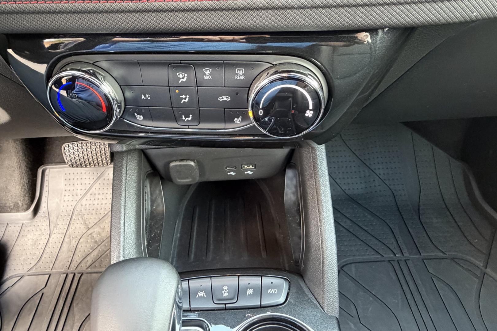 2024 Black /Black Chevrolet Trailblazer RS (KL79MUSL8RB) with an 3 Cyl 1.3 Liter Turbo engine, Automatic 9 Speed transmission, located at 2304 W. Main St., Boise, ID, 83702, (208) 342-7777, 43.622105, -116.218658 - Remaining Factory Warranty! Drives Fantastic! Great Fuel Economy Too!- Photo#13