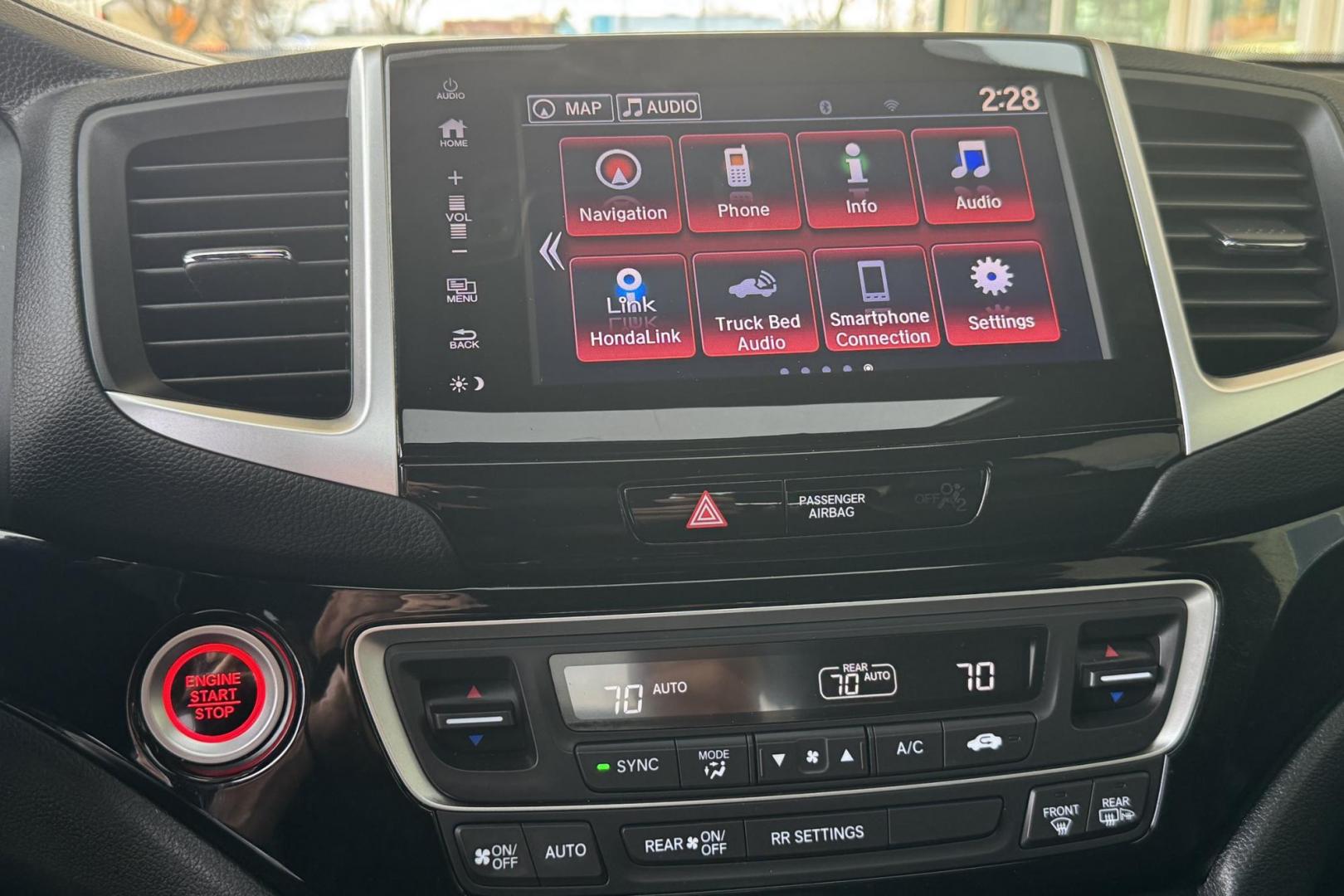 2020 Black /Black Honda Ridgeline Black Edition (5N1AZ2DSXLN) with an V6 3.5 Liter engine, Automatic 9 Speed transmission, located at 2304 W. Main St., Boise, ID, 83702, (208) 342-7777, 43.622105, -116.218658 - New Tires! Very Functional Truck! - Photo#8