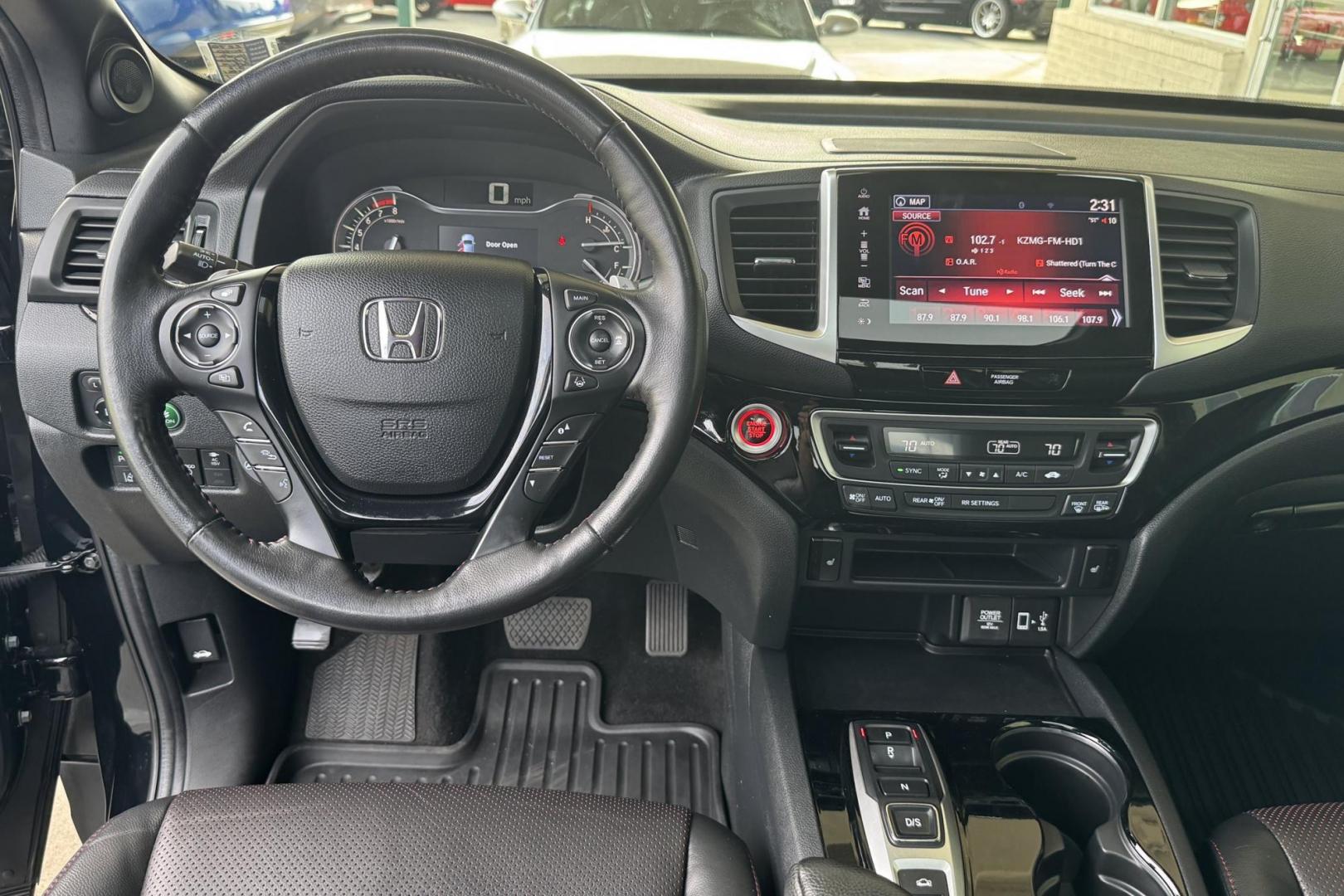 2020 Black /Black Honda Ridgeline Black Edition (5N1AZ2DSXLN) with an V6 3.5 Liter engine, Automatic 9 Speed transmission, located at 2304 W. Main St., Boise, ID, 83702, (208) 342-7777, 43.622105, -116.218658 - New Tires! Very Functional Truck! - Photo#14