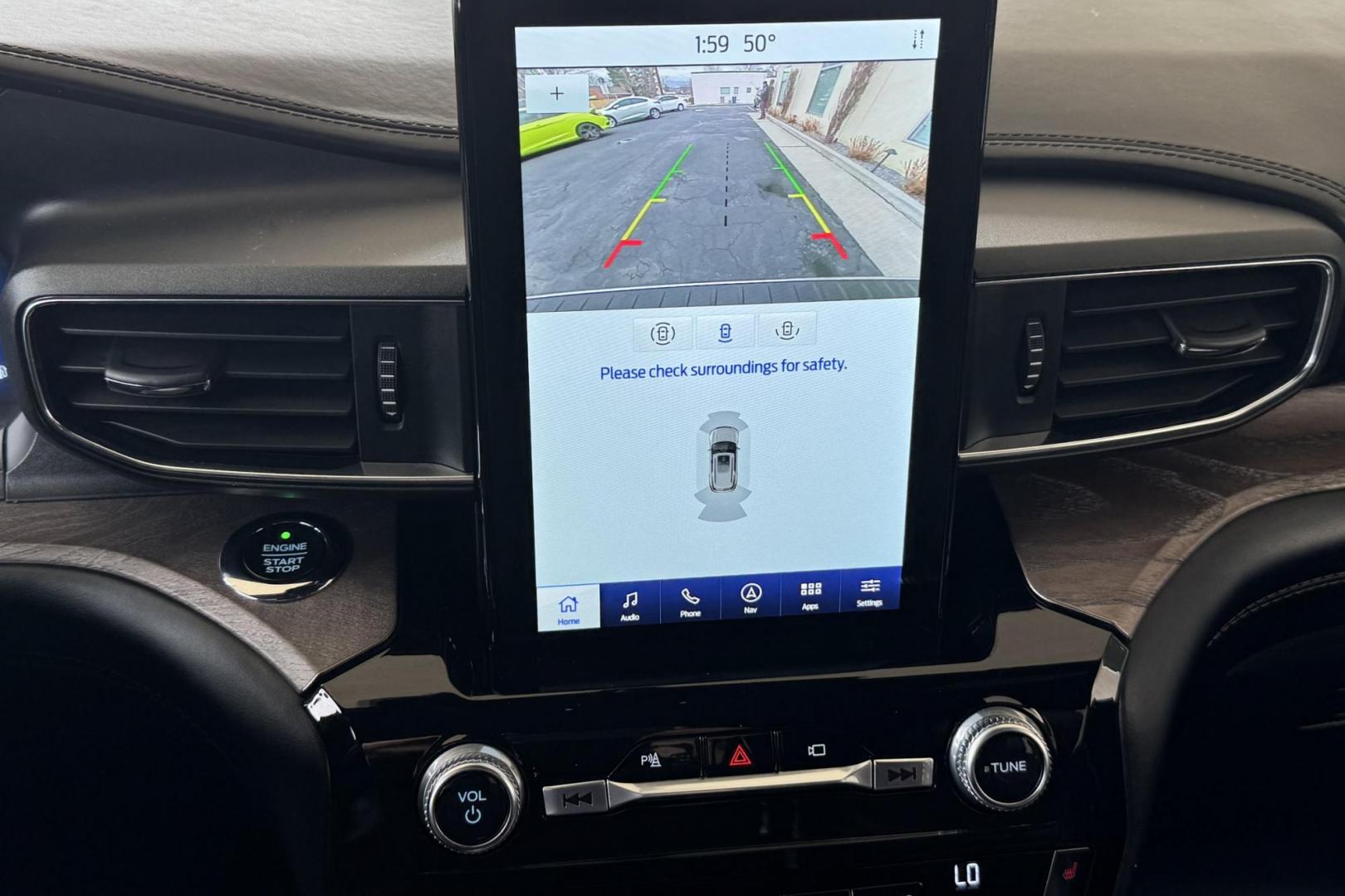 2021 Agate Black Metallic /Ebony Leather Ford Explorer Platinum (1FM5K8HC6MG) with an V6 3.0 Liter Twin Turbo engine, Automatic 10 Speed transmission, located at 2304 W. Main St., Boise, ID, 83702, (208) 342-7777, 43.622105, -116.218658 - New Tires! Loaded With Safety, Comfort And Luxury! - Photo#5