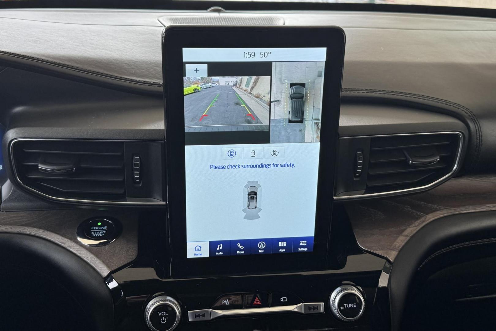 2021 Agate Black Metallic /Ebony Leather Ford Explorer Platinum (1FM5K8HC6MG) with an V6 3.0 Liter Twin Turbo engine, Automatic 10 Speed transmission, located at 2304 W. Main St., Boise, ID, 83702, (208) 342-7777, 43.622105, -116.218658 - New Tires! Loaded With Safety, Comfort And Luxury! - Photo#4