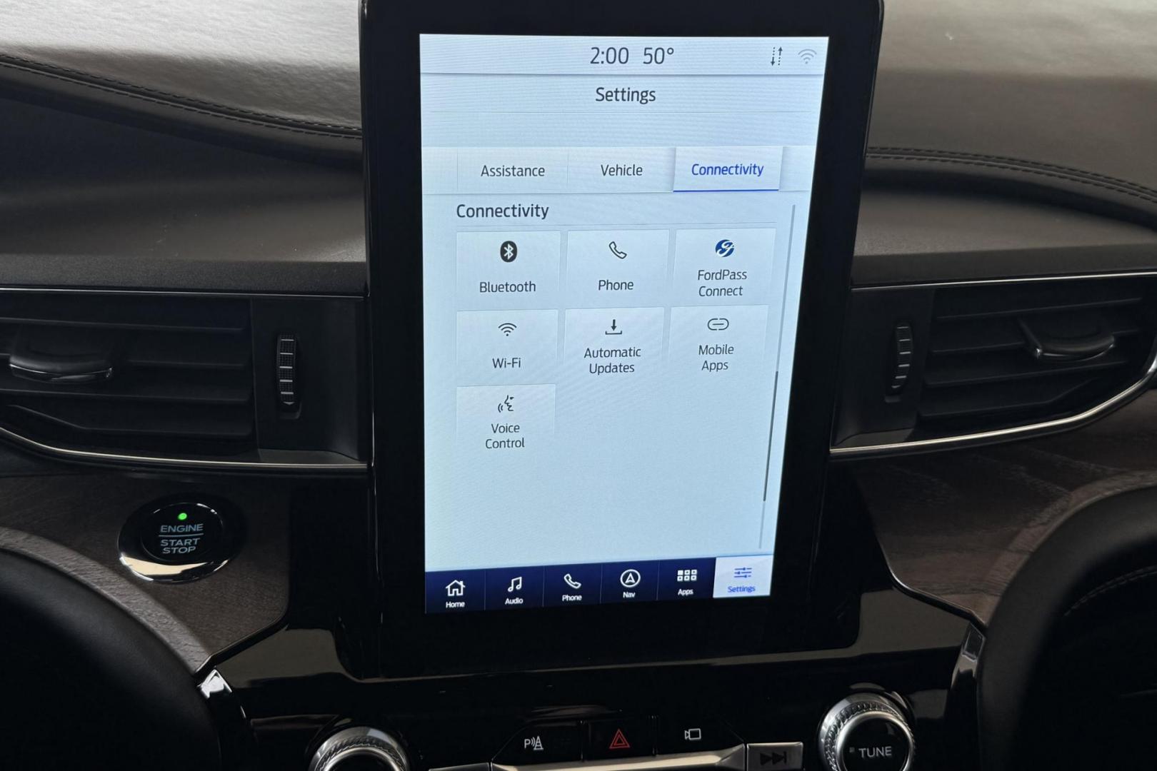 2021 Agate Black Metallic /Ebony Leather Ford Explorer Platinum (1FM5K8HC6MG) with an V6 3.0 Liter Twin Turbo engine, Automatic 10 Speed transmission, located at 2304 W. Main St., Boise, ID, 83702, (208) 342-7777, 43.622105, -116.218658 - New Tires! Loaded With Safety, Comfort And Luxury! - Photo#8