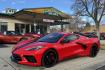 2021 Torch Red /Black Chevrolet Corvette Stingray 3LT Z51 (1G1YC2D48M5) with an V8 6.2 Liter engine, Automatic 8 Speed transmission, located at 2304 W. Main St., Boise, ID, 83702, (208) 342-7777, 43.622105, -116.218658 - Highly Optioned! One Owner! Stunning Corvette Stingray With Lift! - Photo#21
