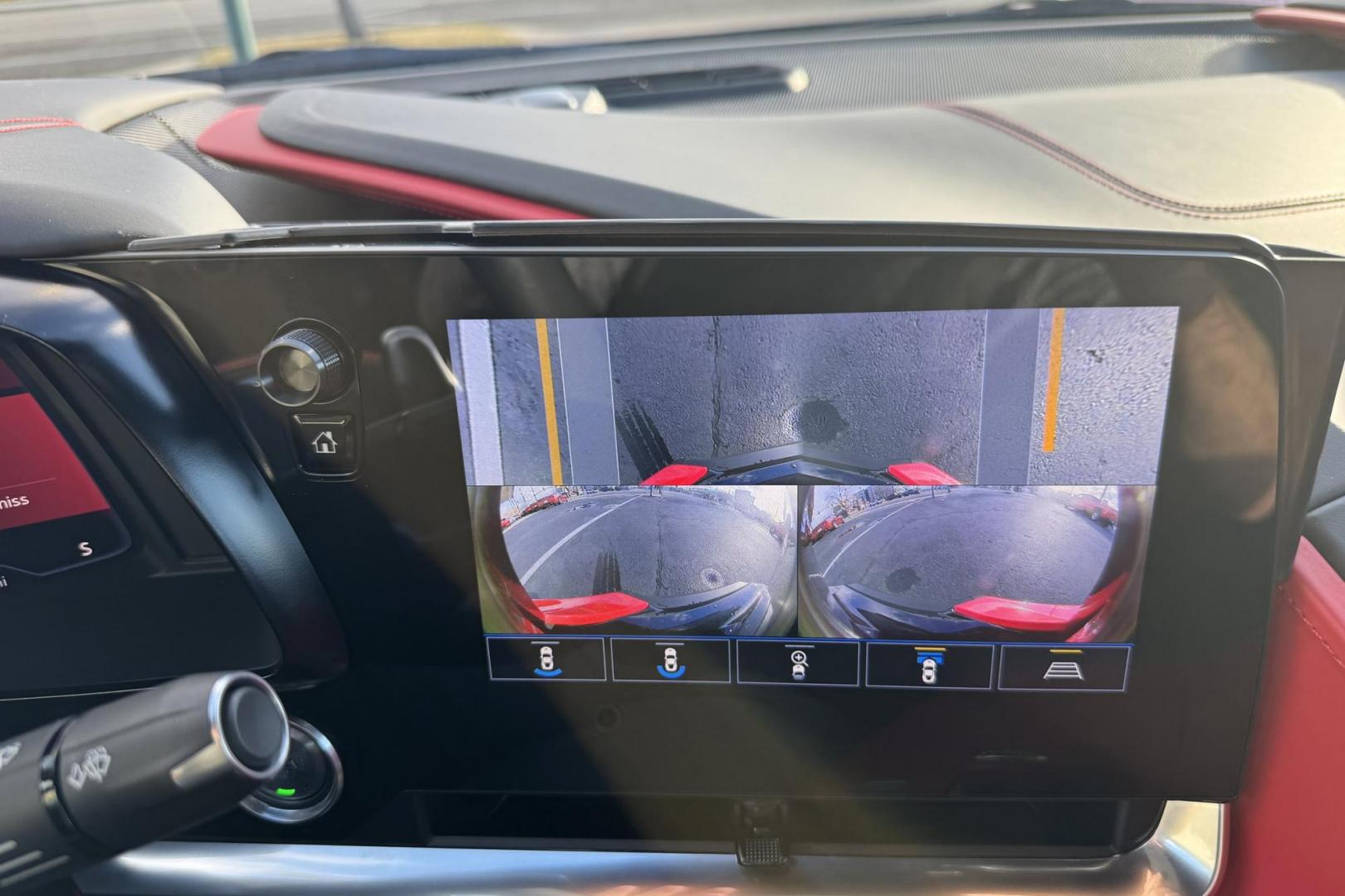 2021 Torch Red /Black Chevrolet Corvette Stingray 3LT Z51 (1G1YC2D48M5) with an V8 6.2 Liter engine, Automatic 8 Speed transmission, located at 2304 W. Main St., Boise, ID, 83702, (208) 342-7777, 43.622105, -116.218658 - Highly Optioned! One Owner! Stunning Corvette Stingray With Lift! - Photo#26