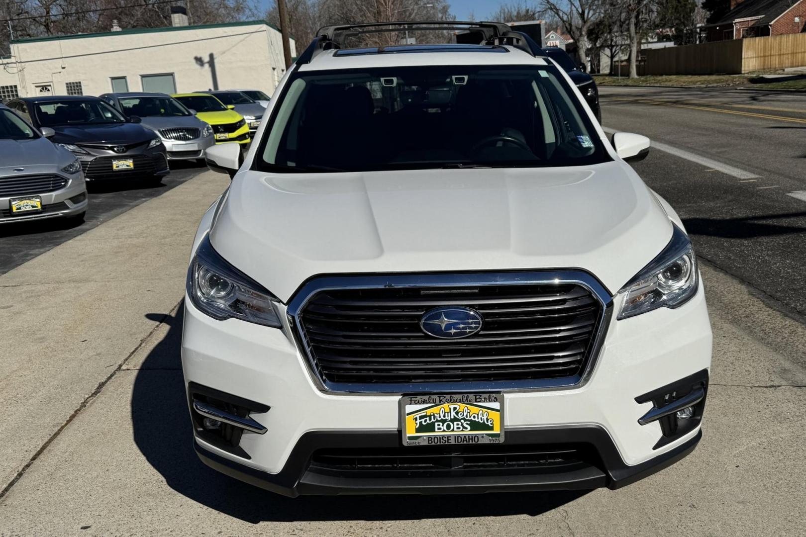 2022 Pearl White /Black Subaru Ascent Limited (4S4WMAPD2N3) with an H4 2.5 Liter engine, Automatic transmission, located at 2304 W. Main St., Boise, ID, 83702, (208) 342-7777, 43.622105, -116.218658 - Loaded With Safety Comfort And Ready To Go! - Photo#3