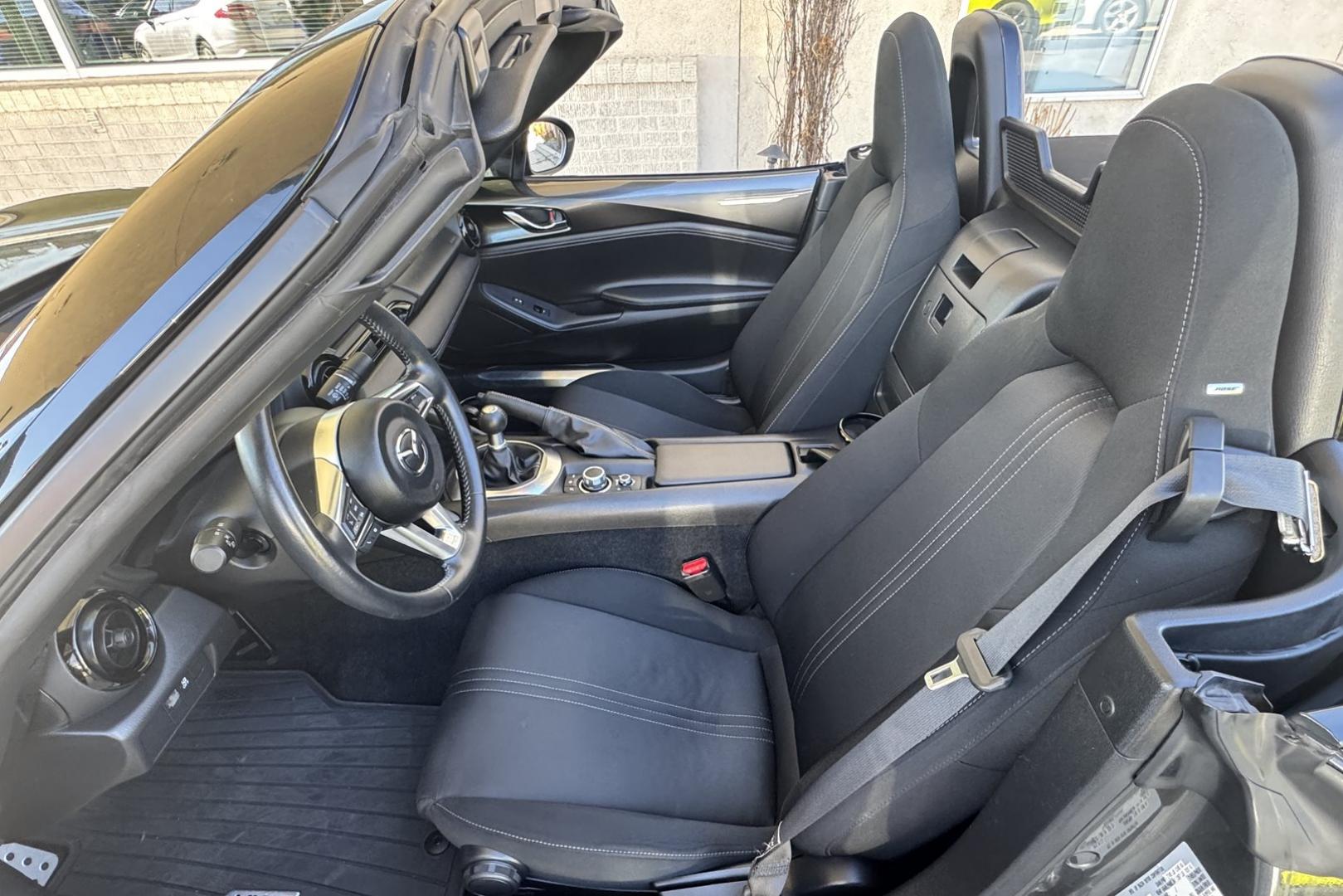 2022 Gray /Black Mazda Miata MX-5 Club (JM1NDAC73N0) with an 4 Cyl 2.0 Liter engine, 6 Speed transmission, located at 2304 W. Main St., Boise, ID, 83702, (208) 342-7777, 43.622105, -116.218658 - A Blast To Drive! - Photo#5