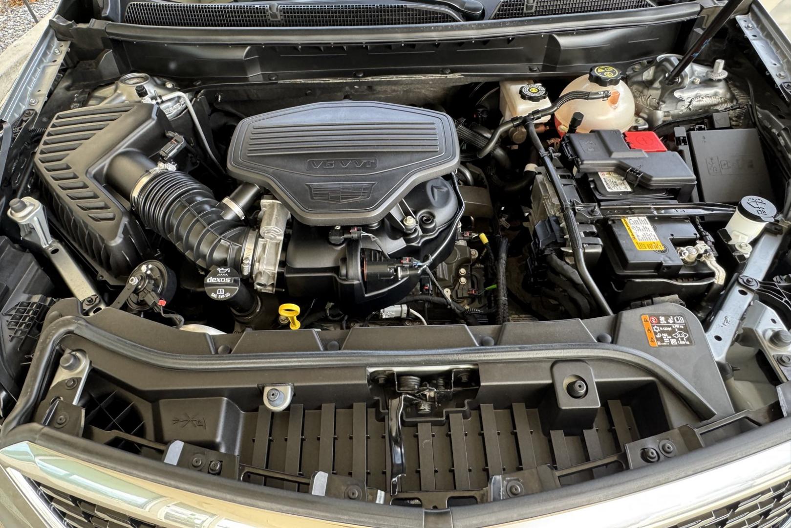 2023 Silver /Black Cadillac XT5 Premium Luxury (1GYKNDRSXPZ) with an V6 3.6 Liter engine, Automatic 9 Speed transmission, located at 2304 W. Main St., Boise, ID, 83702, (208) 342-7777, 43.622105, -116.218658 - Smooth Ride! Loaded With Style And Safety Features! - Photo#15