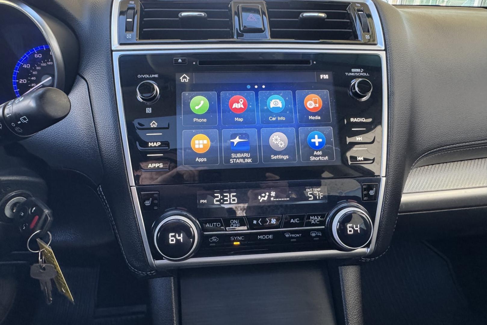 2019 Magnetite Gray Metallic /Black Subaru Outback Premium (4S4BSAHC0K3) with an H4 2.5 Liter engine, Automatic transmission, located at 2304 W. Main St., Boise, ID, 83702, (208) 342-7777, 43.622105, -116.218658 - Sunroof! Eye Sight Package! Legendary Subaru Quality! - Photo#8