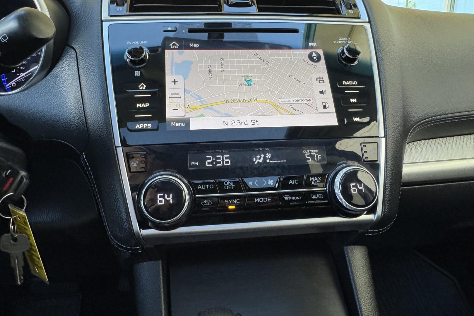 2019 Magnetite Gray Metallic /Black Subaru Outback Premium (4S4BSAHC0K3) with an H4 2.5 Liter engine, Automatic transmission, located at 2304 W. Main St., Boise, ID, 83702, (208) 342-7777, 43.622105, -116.218658 - Sunroof! Eye Sight Package! Legendary Subaru Quality! - Photo#10