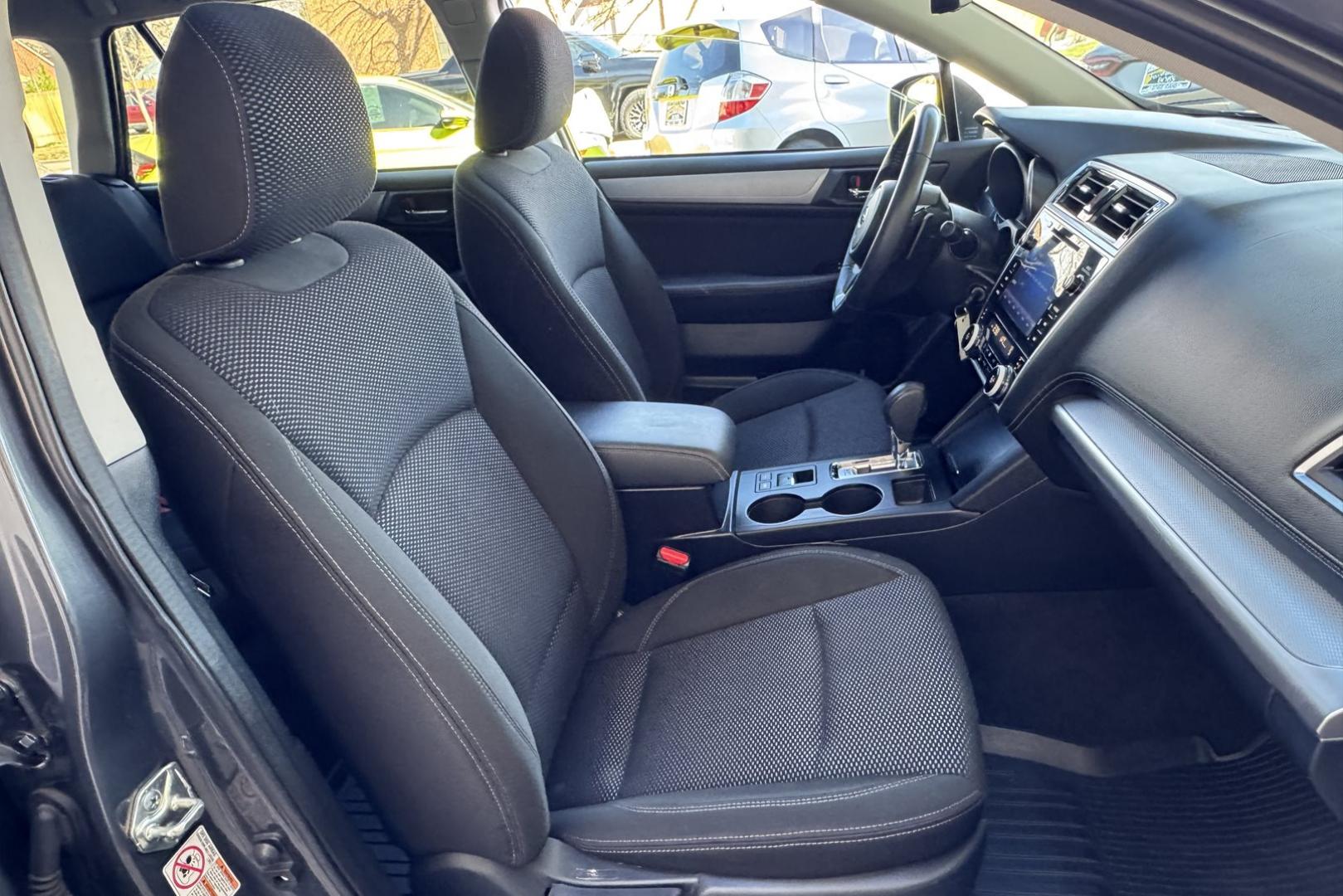 2019 Magnetite Gray Metallic /Black Subaru Outback Premium (4S4BSAHC0K3) with an H4 2.5 Liter engine, Automatic transmission, located at 2304 W. Main St., Boise, ID, 83702, (208) 342-7777, 43.622105, -116.218658 - Sunroof! Eye Sight Package! Legendary Subaru Quality! - Photo#16