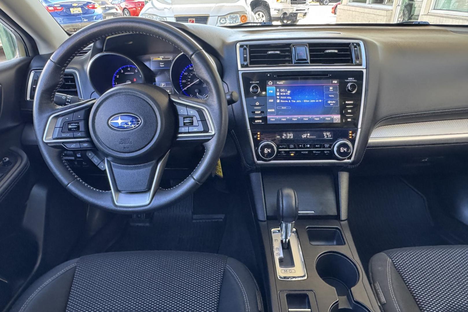 2019 Magnetite Gray Metallic /Black Subaru Outback Premium (4S4BSAHC0K3) with an H4 2.5 Liter engine, Automatic transmission, located at 2304 W. Main St., Boise, ID, 83702, (208) 342-7777, 43.622105, -116.218658 - Sunroof! Eye Sight Package! Legendary Subaru Quality! - Photo#19