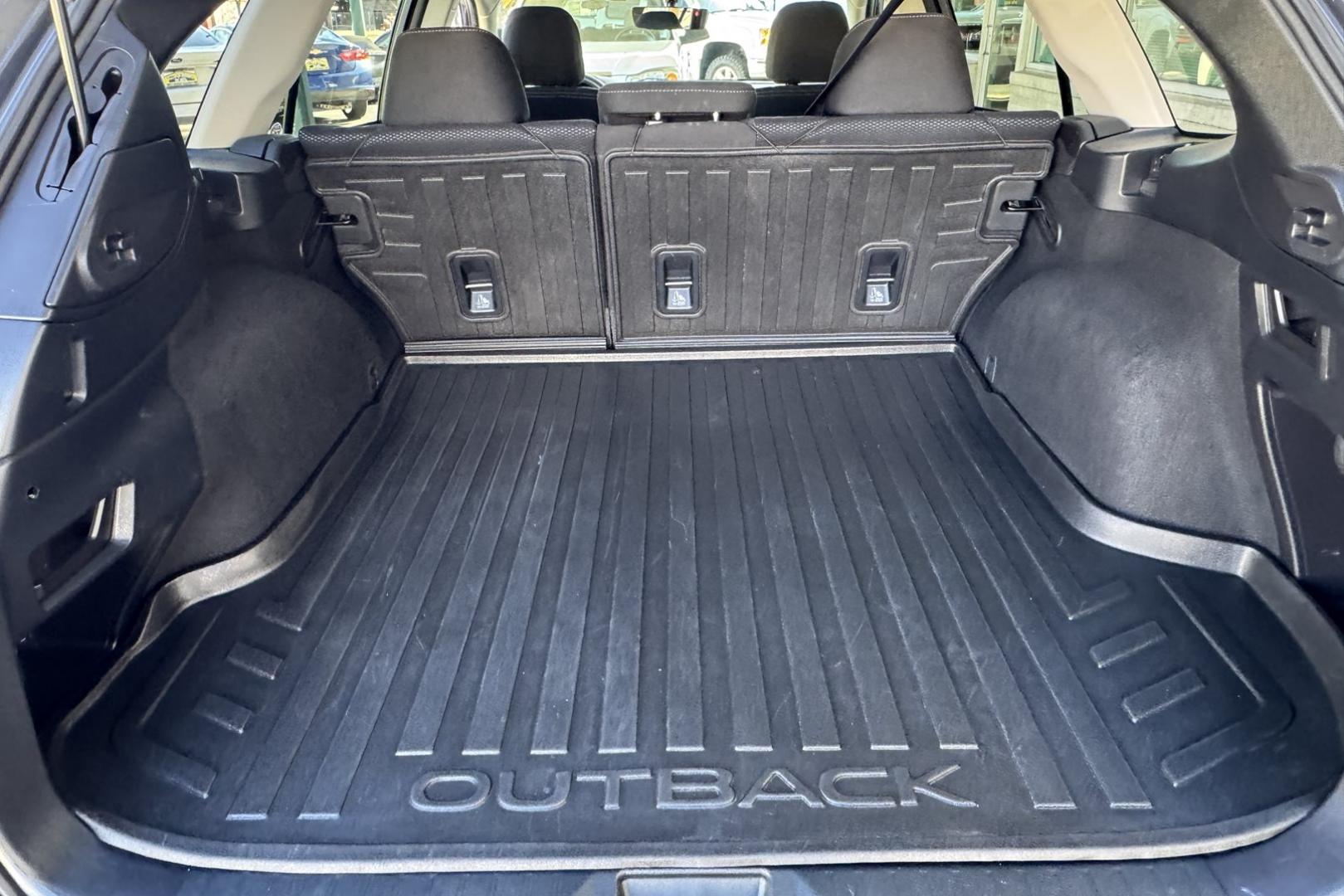 2019 Magnetite Gray Metallic /Black Subaru Outback Premium (4S4BSAHC0K3) with an H4 2.5 Liter engine, Automatic transmission, located at 2304 W. Main St., Boise, ID, 83702, (208) 342-7777, 43.622105, -116.218658 - Sunroof! Eye Sight Package! Legendary Subaru Quality! - Photo#21