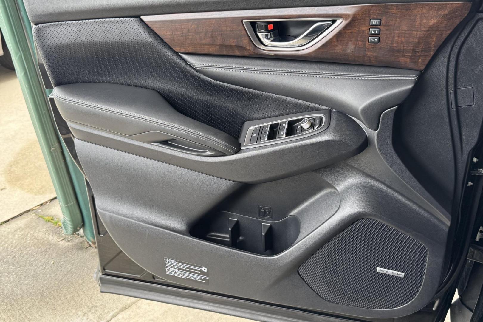 2024 Crystal Black Silica /Black Subaru Ascent Touring (4S4WMAWD1R3) with an H4 2.4 Liter Turbo engine, Automatic transmission, located at 2304 W. Main St., Boise, ID, 83702, (208) 342-7777, 43.622105, -116.218658 - Remaining Factory Warranty! Highly Optioned! Ready For The Family Road Trip! - Photo#12