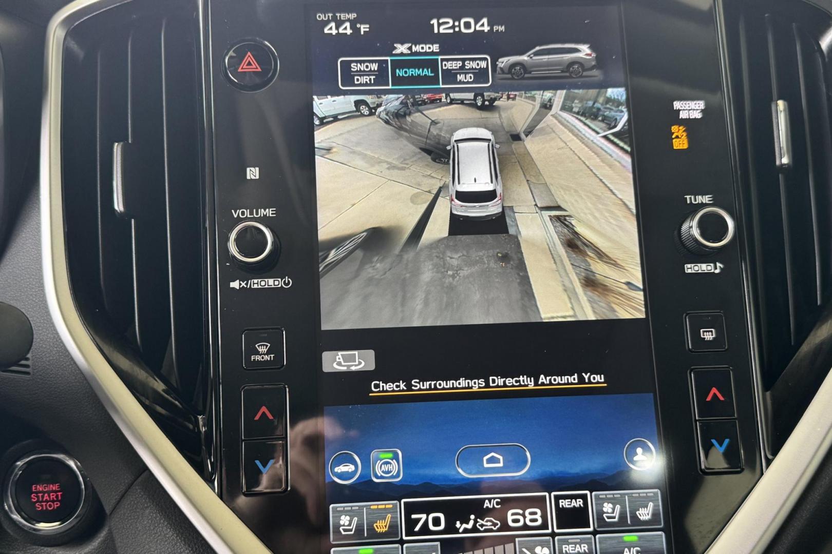 2024 Crystal Black Silica /Black Subaru Ascent Touring (4S4WMAWD1R3) with an H4 2.4 Liter Turbo engine, Automatic transmission, located at 2304 W. Main St., Boise, ID, 83702, (208) 342-7777, 43.622105, -116.218658 - Remaining Factory Warranty! Highly Optioned! Ready For The Family Road Trip! - Photo#14