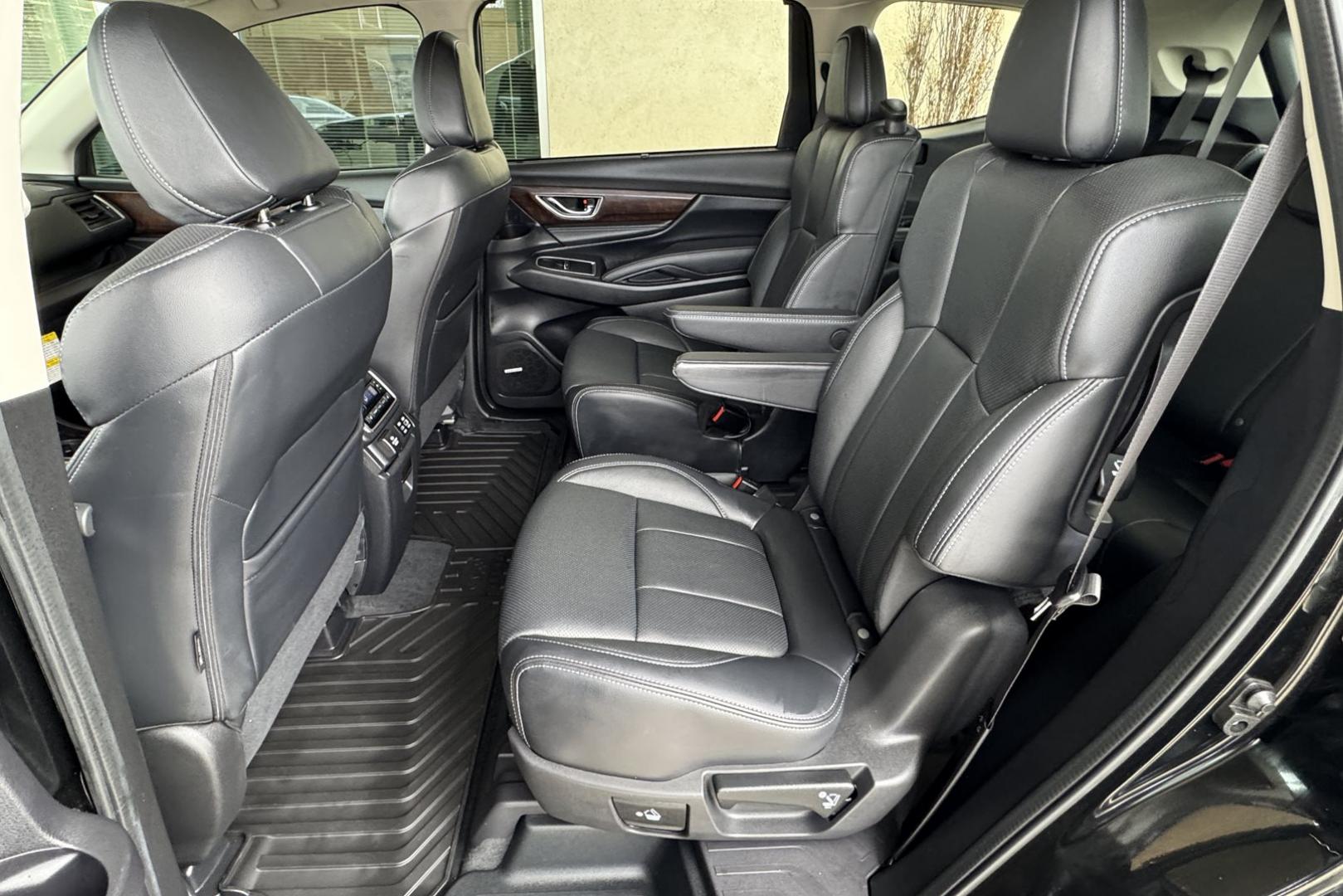 2024 Crystal Black Silica /Black Subaru Ascent Touring (4S4WMAWD1R3) with an H4 2.4 Liter Turbo engine, Automatic transmission, located at 2304 W. Main St., Boise, ID, 83702, (208) 342-7777, 43.622105, -116.218658 - Remaining Factory Warranty! Highly Optioned! Ready For The Family Road Trip! - Photo#18