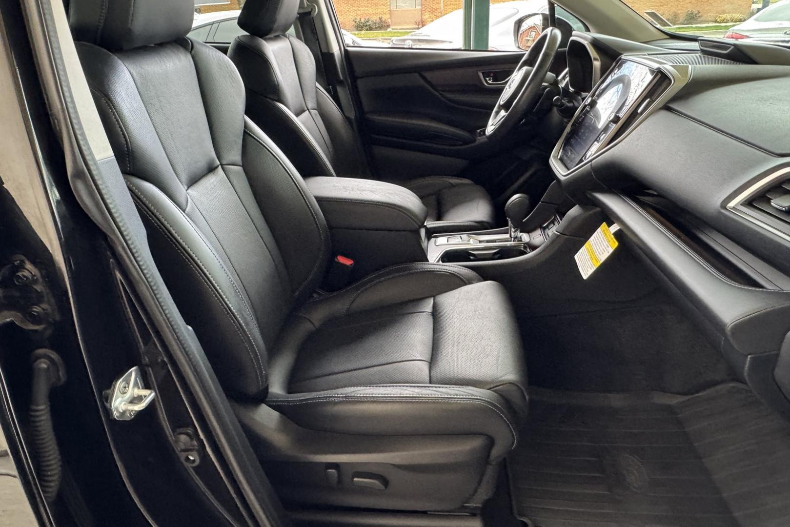 2024 Crystal Black Silica /Black Subaru Ascent Touring (4S4WMAWD1R3) with an H4 2.4 Liter Turbo engine, Automatic transmission, located at 2304 W. Main St., Boise, ID, 83702, (208) 342-7777, 43.622105, -116.218658 - Remaining Factory Warranty! Highly Optioned! Ready For The Family Road Trip! - Photo#25